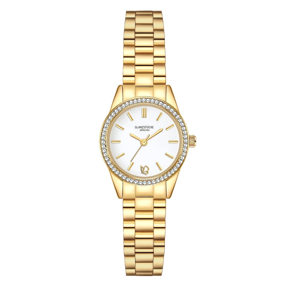 Glanzstücke München Quarzuhr gelbgold