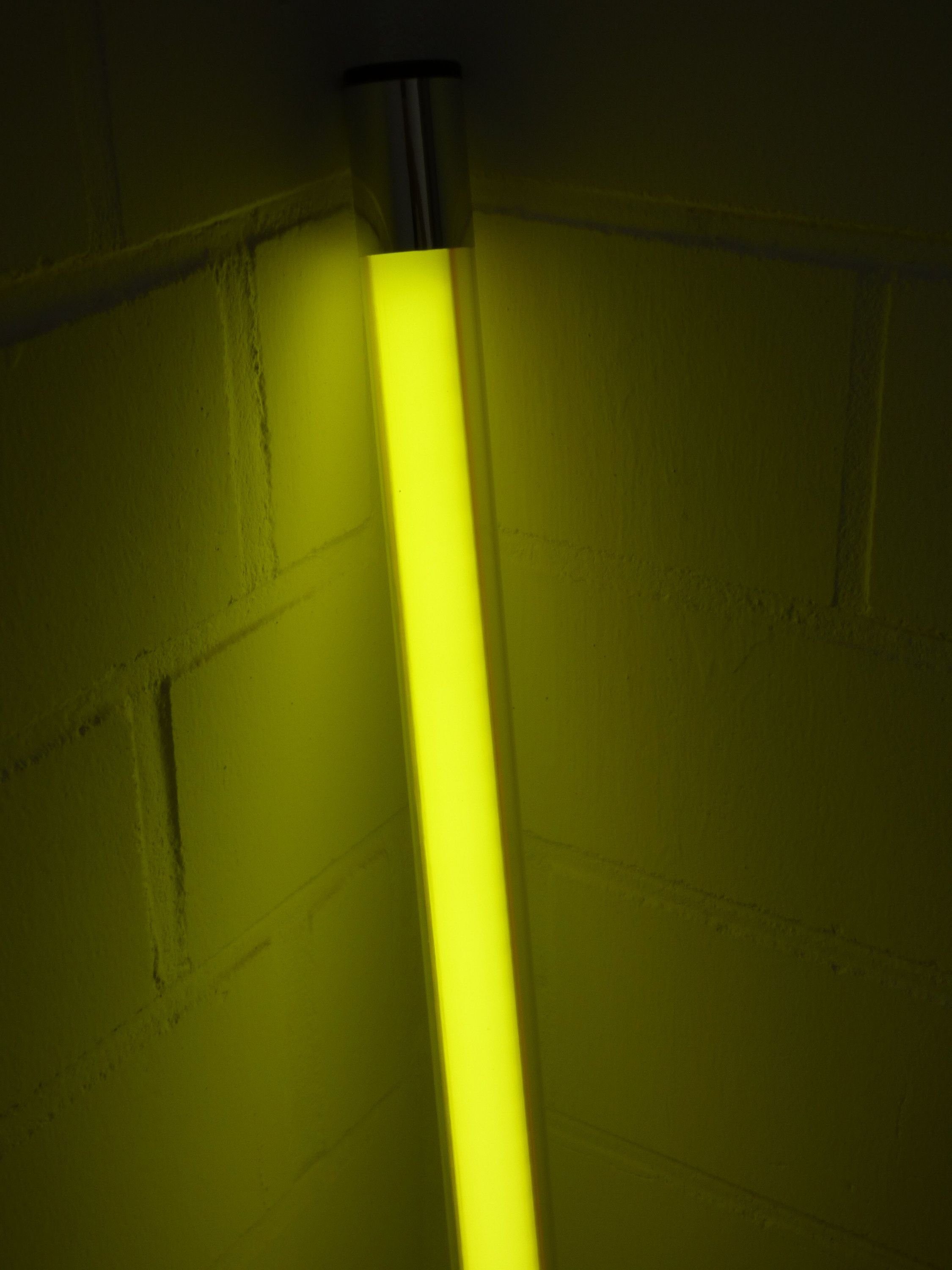 XENON LED Wandleuchte LED Leuchtstab 18 Watt gelb 1600 Lumen 123 cm IP-44 Aussen, LED Röhre T8, Xenon Gelb