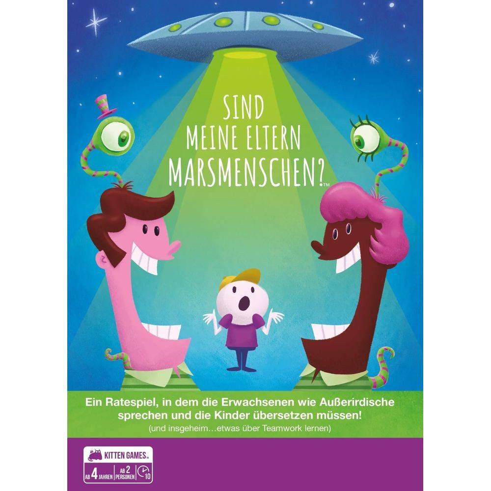 Asmodee Spiel Sind meine Eltern Marsmenschen?