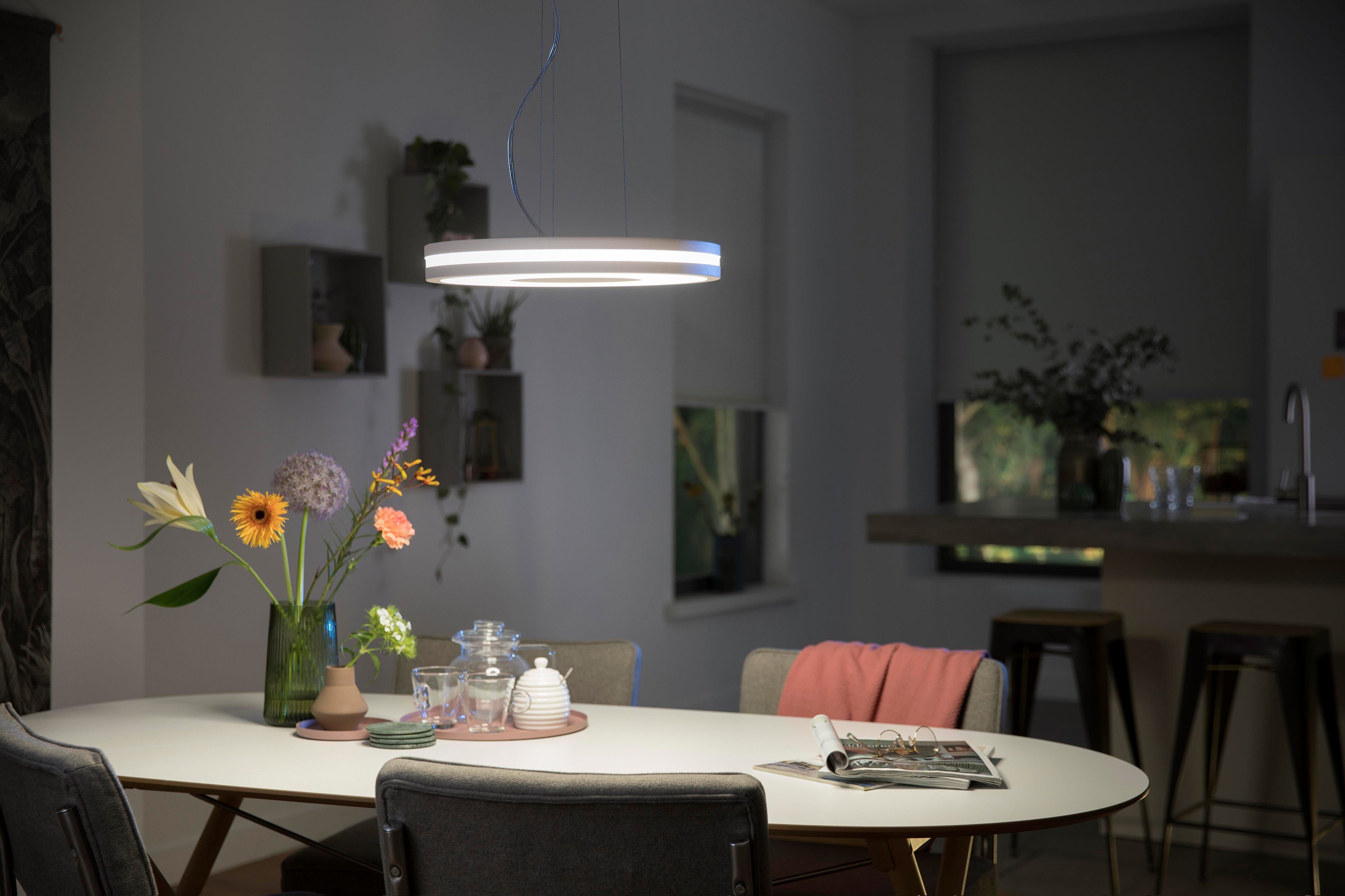 Philips Hue LED LED Being, fest Warmweiß Pendelleuchte integriert, Dimmfunktion