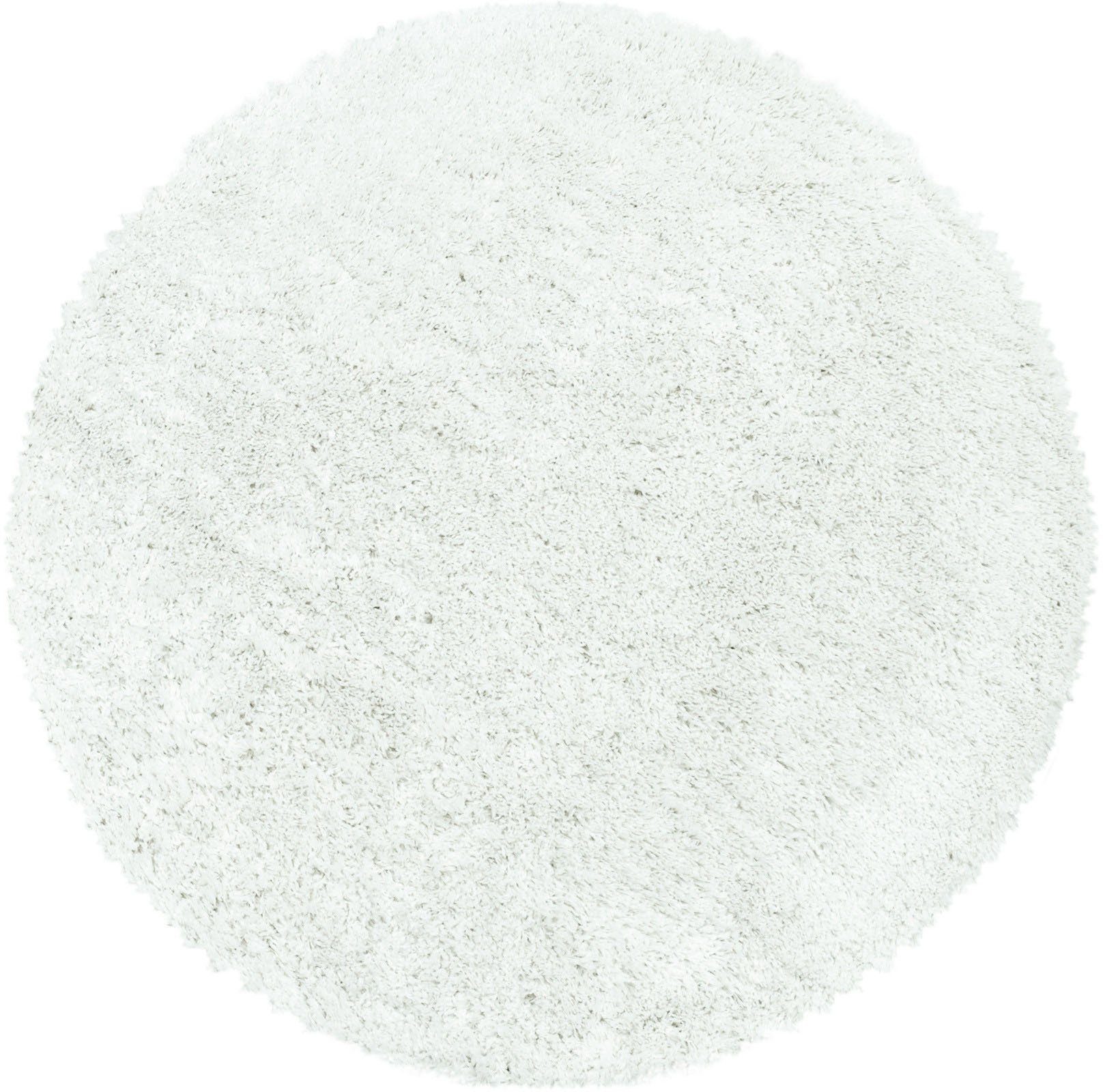 Ayyildiz Hochflorteppich Fluffy 3500 Hellgrau Ø 80 cm günstig online kaufen