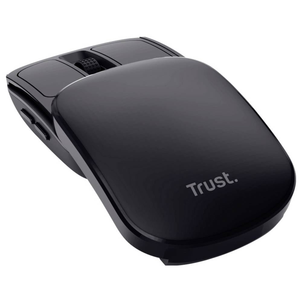 Trust ZYLO Maus Kabellos Schwarz 6 Tasten 2400 dpi 25733 Mäuse