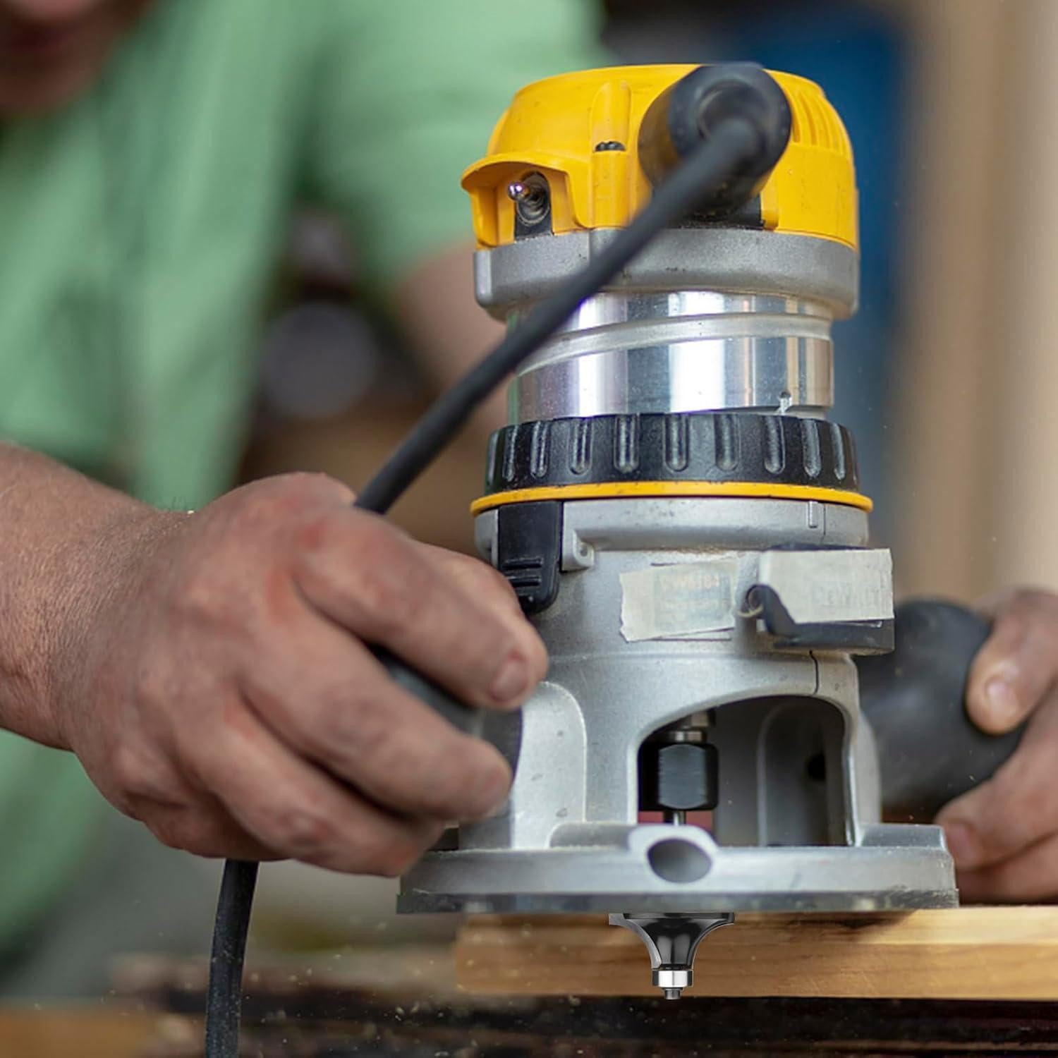 LuxusKollektion Fräsbohrer Fräser Set Holz Hartmetall Fräsersatz Zubehör 30 tlg. 8mm-Schaft