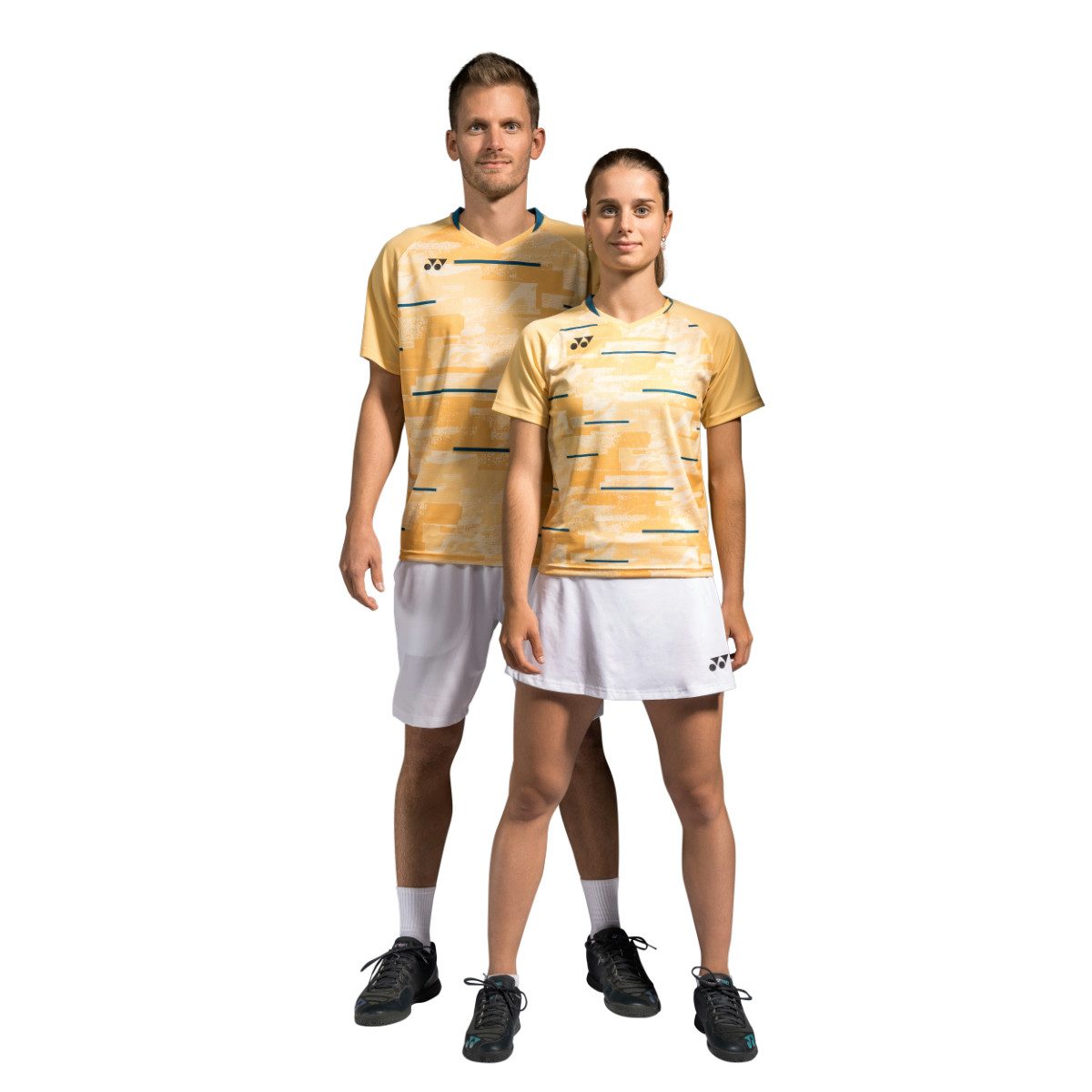 Yonex T-Shirt Crew Neck Club Team 2024 gelb Herren