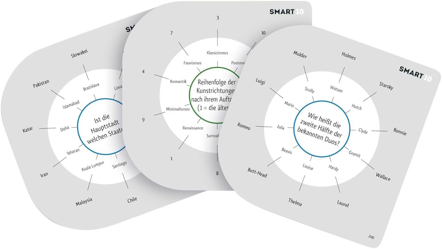 Piatnik Spiel Smart 10, Quizspiel