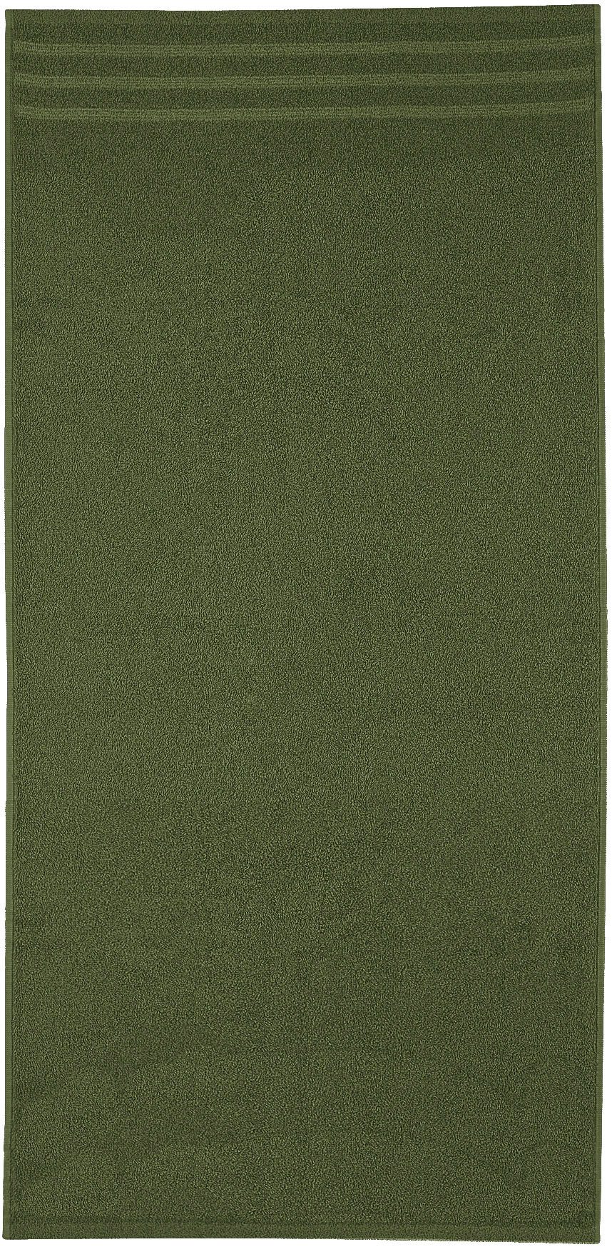 Kleine Wolke Handtuch Set Royal, 6 Stück (4 Handtücher 50/100 cm + 2 Duschtücher 70/140 cm), Frottier (Set, 6-St), Uni Farben, mit Bordüre, weich, in verschiede – Bild 2 von 2