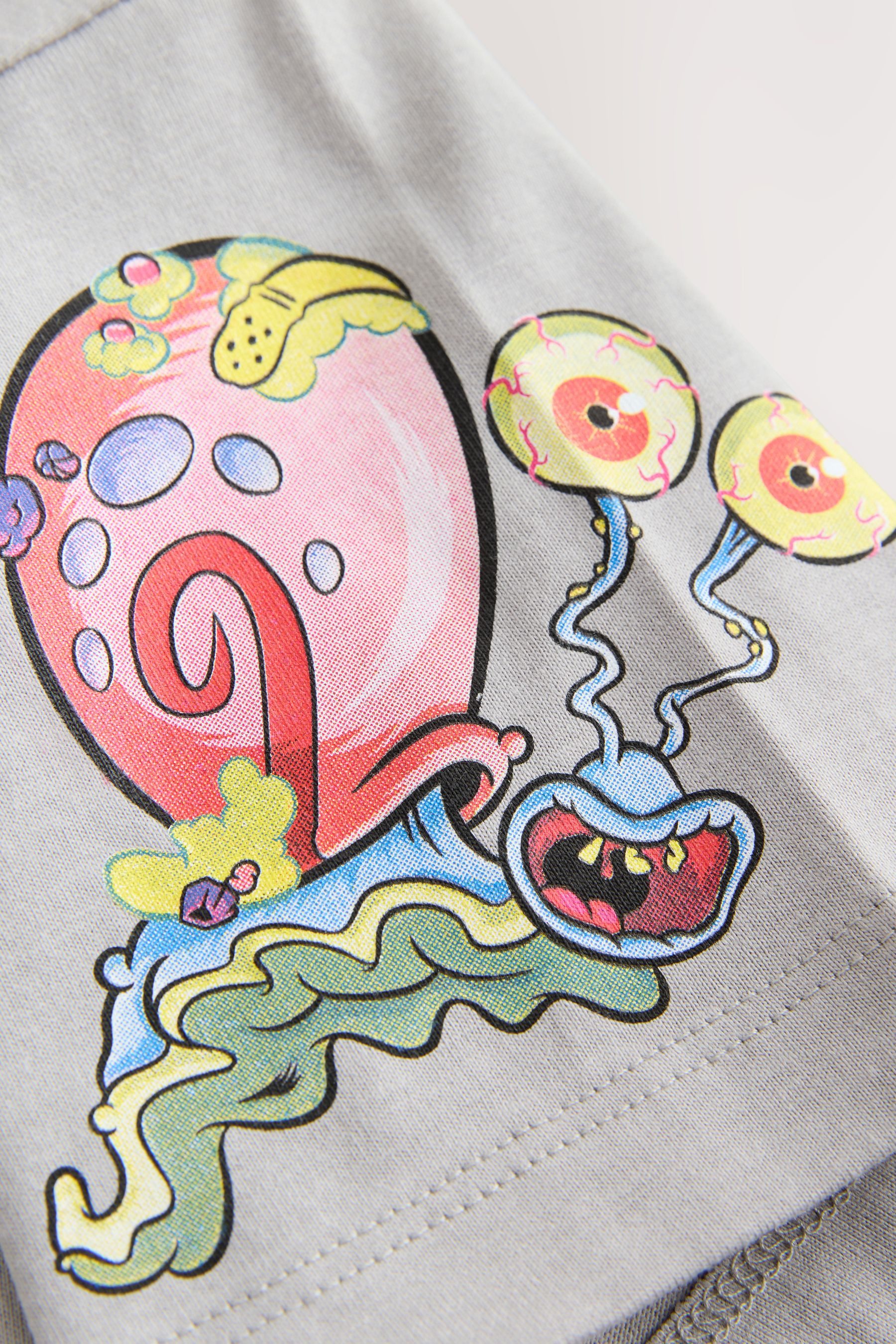 Next T-Shirt T-Shirt aus 100 % Baumwolle, Spongebob (1-tlg) – Bild 5 von 5
