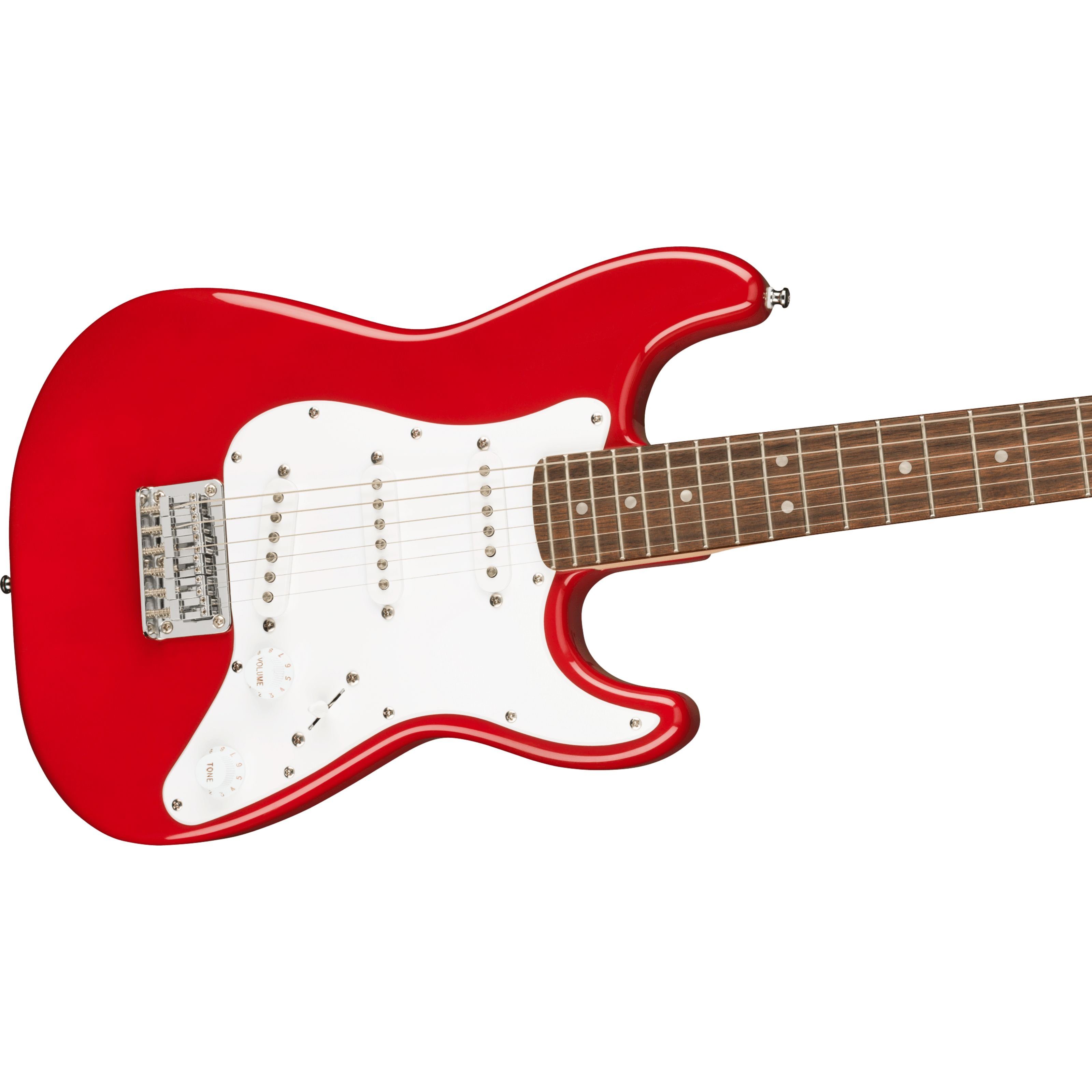 Squier E-Gitarre, Fender Mini Strat V2 Dakota Red, E-Gitarren, ST-Modelle, Mini Strat V2 Dakota Red - E-Gitarre