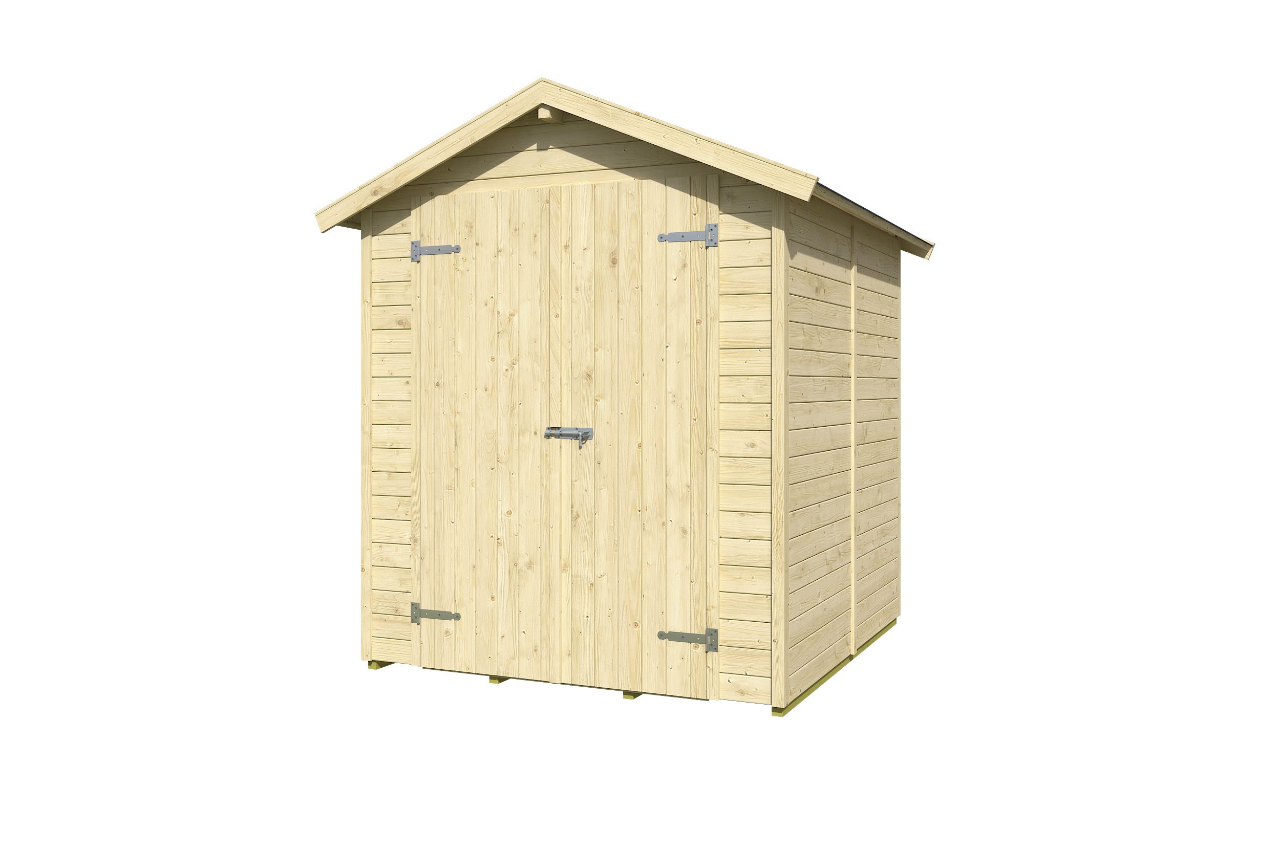 Nordic Holz Gartenhaus Elementhaus KENT 3.1, BxT: 194,5x195 cm