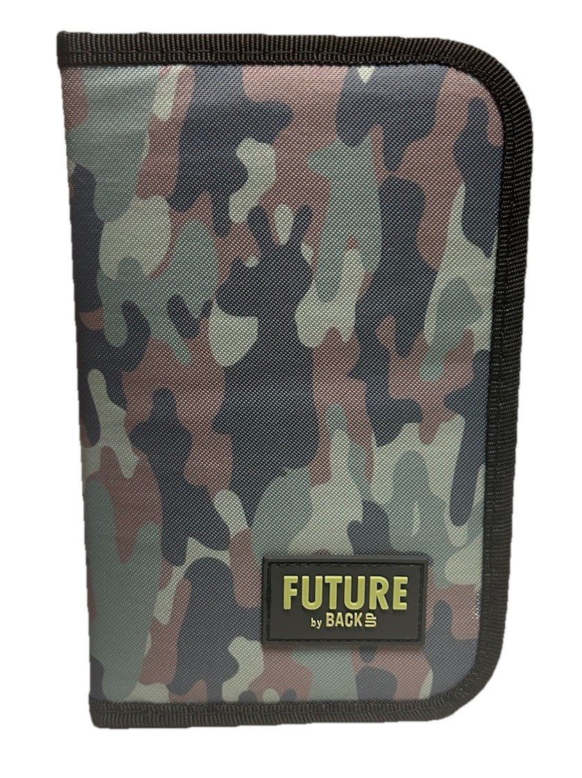 DERFORM Federtasche Camouflage Federmappe gefüllt mit 22 Teilen Пенали, (22-tlg)