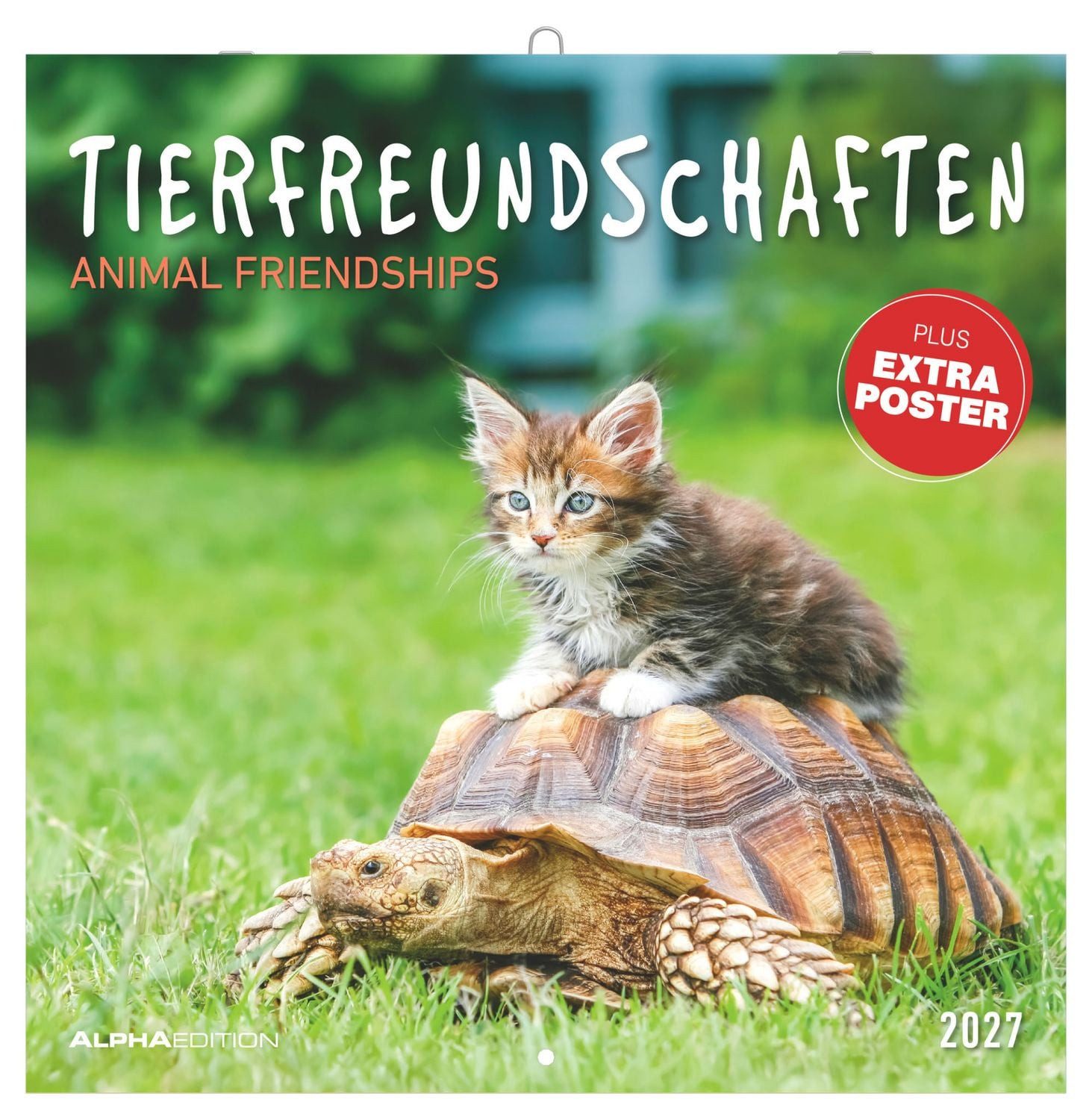 Tierkalender Tierfreundschaften 2027