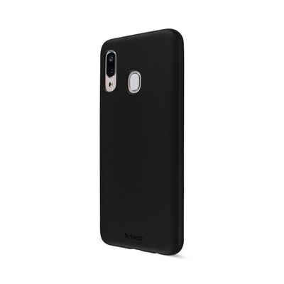 Artwizz Smartphone-Hülle Artwizz TPU Case - Artwizz TPU Case - Ultra dünne, elastische Schutzhülle mit matter Rückseite für Galaxy A40, Schwarz