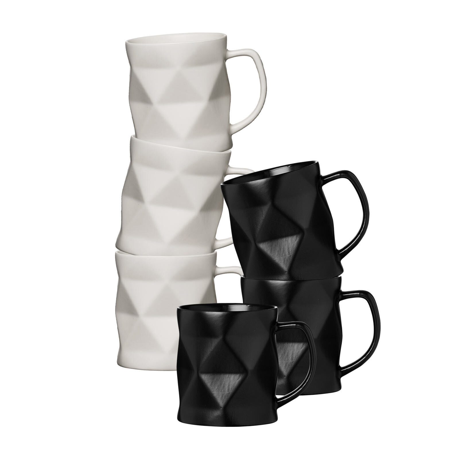 Ritzenhoff & Breker Becher Tekia Becher 400 ml 6er Set, 6-tlg., Porzellan