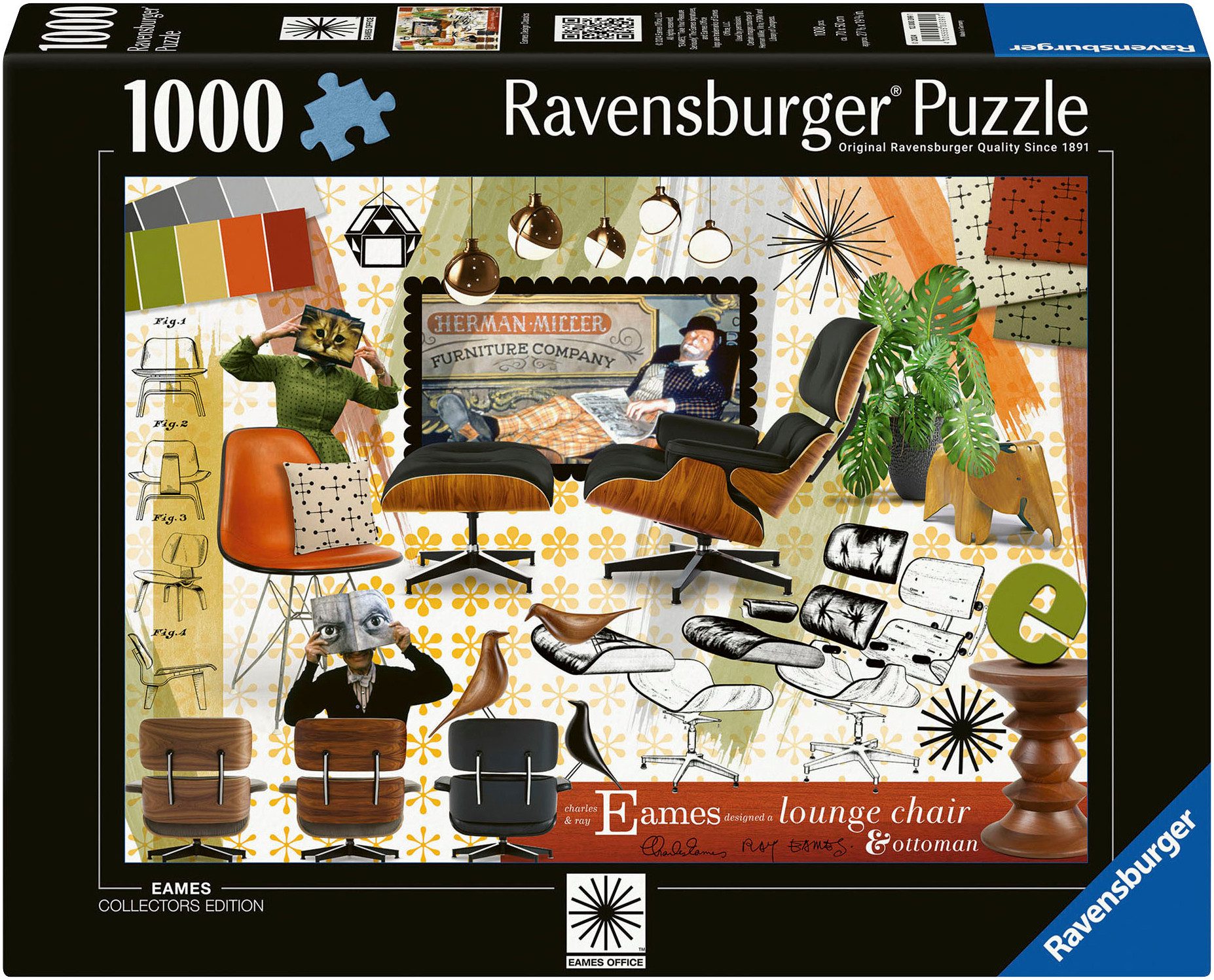 Ravensburger Puzzle Collector's Edition - Eames, günstig online kaufen