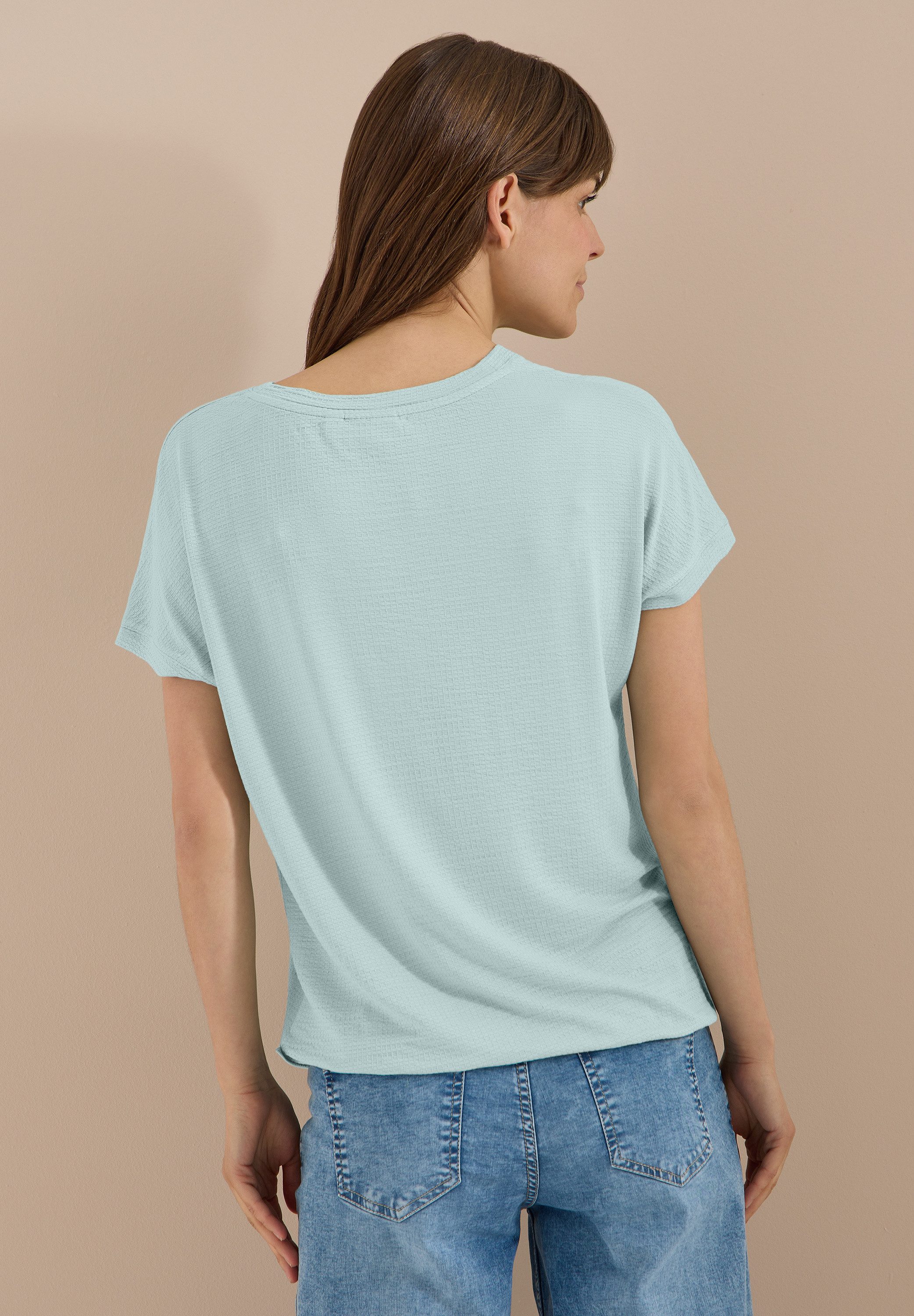 CECIL T-Shirt in Unifarbe