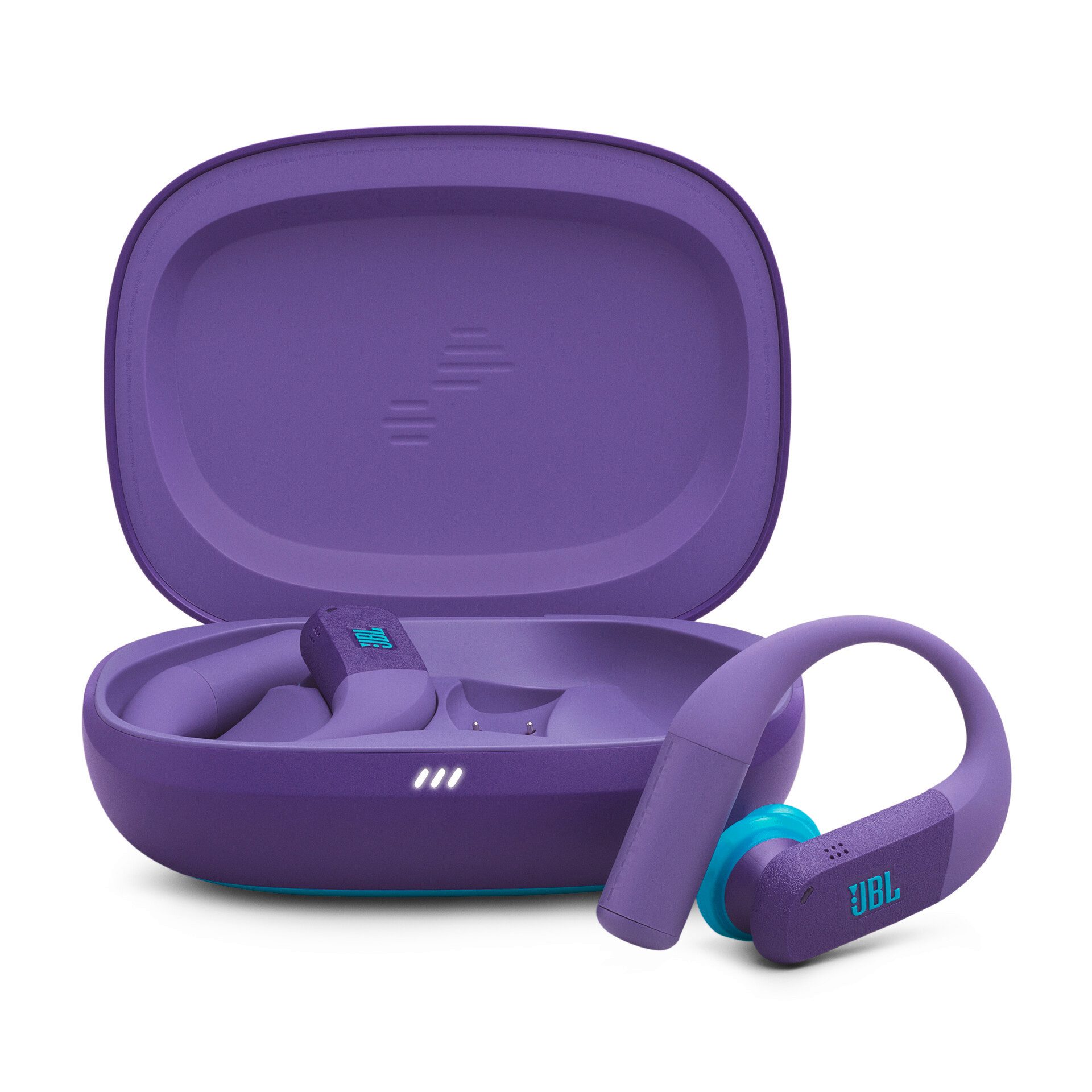 JBL Endurance PEAK 4 Sport-Kopfhörer (Active Noise Cancelling (ANC), Freisprechfunktion, Multi-Point-Verbindung, A2DP Bluetooth, True Wireless Sport Earbuds) – Bild 3 von 5
