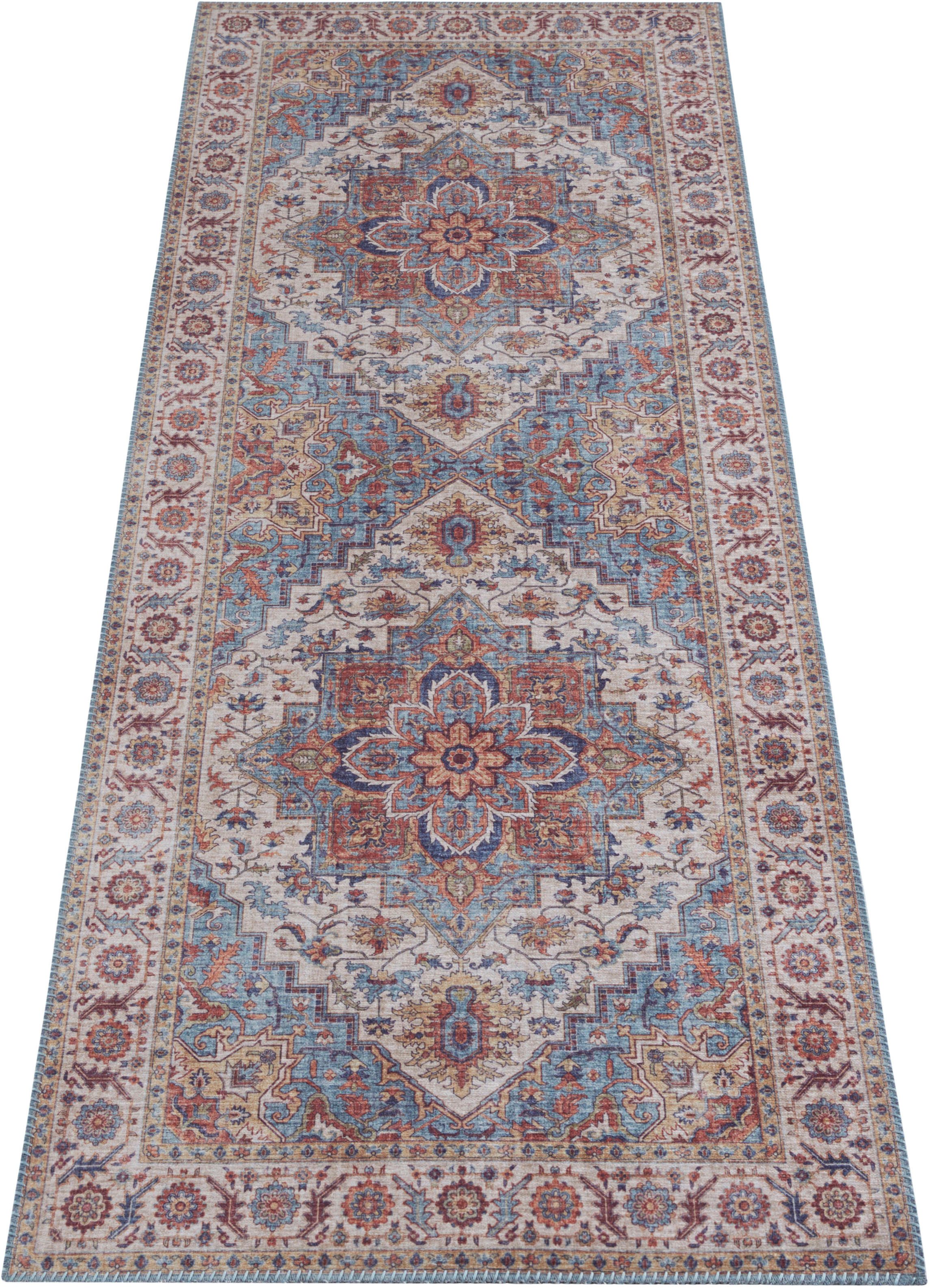 HANSE Home Teppich Anthea, rechteckig, Höhe: 5 mm, Orientalisch, Läufer, Vintage, Wohnzimmer, Schlafzimmer, Esszimmer