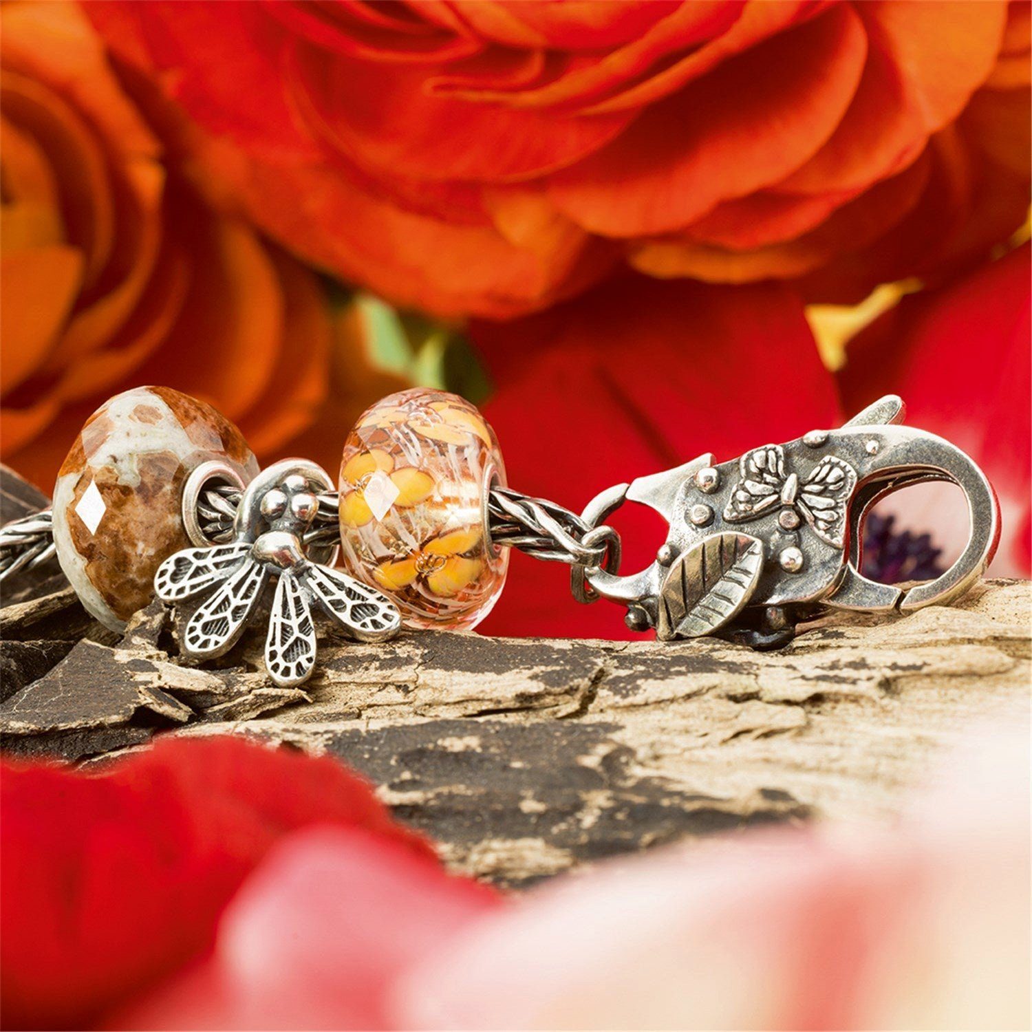 Trollbeads Kettenverlängerung Schmetter... Trollbeads Kettenverlängerung Schmetter...
