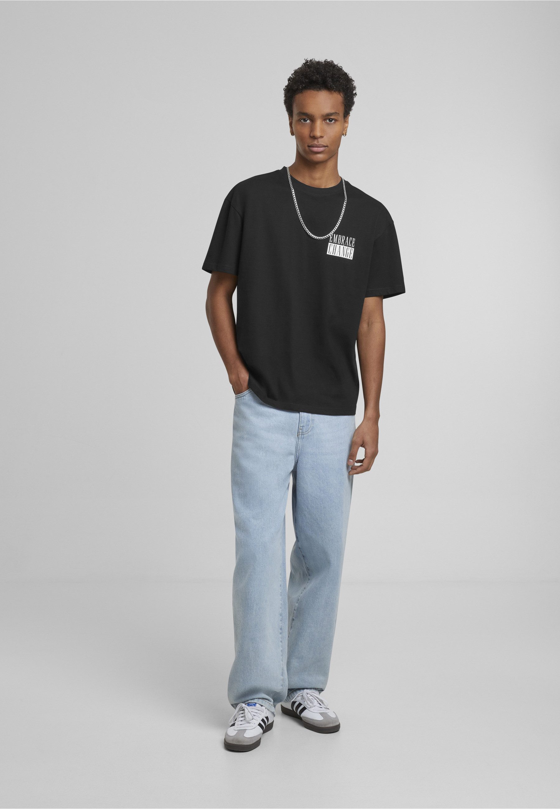 MisterTee T-Shirt MisterTee Embrace Change Oversize Tee (1-tlg)