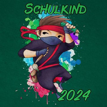 Shirtracer T-Shirt Cooler Ninja Junge 2024 (1-tlg) Einschulung Junge Schulanfang Geschenke