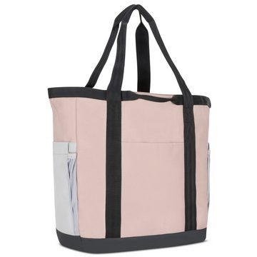 LARKSON Shopper Smilla Strandtasche für Damen und Herren (1-tlg), Große Beach Bag für Strand und Urlaub, Reißverschluss, Wasserabweisend