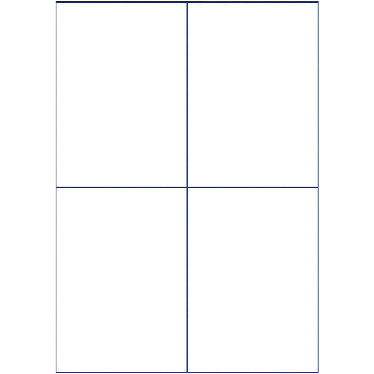 Otto Office Etiketten Standard, 400 Stück, Adresse Paket (105x148 mm), selbstklebend