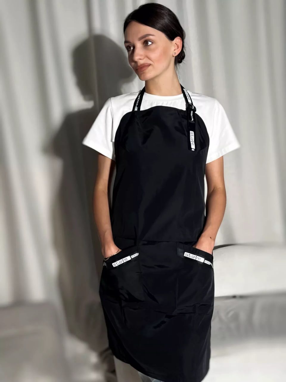 STM Company Kittelschürze Schürze "Aleks" Elegante günstig online kaufen