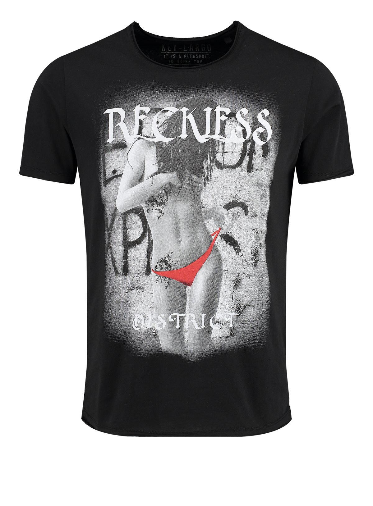Key Largo T-Shirt T-Shirt Reckless Printshirt günstig online kaufen