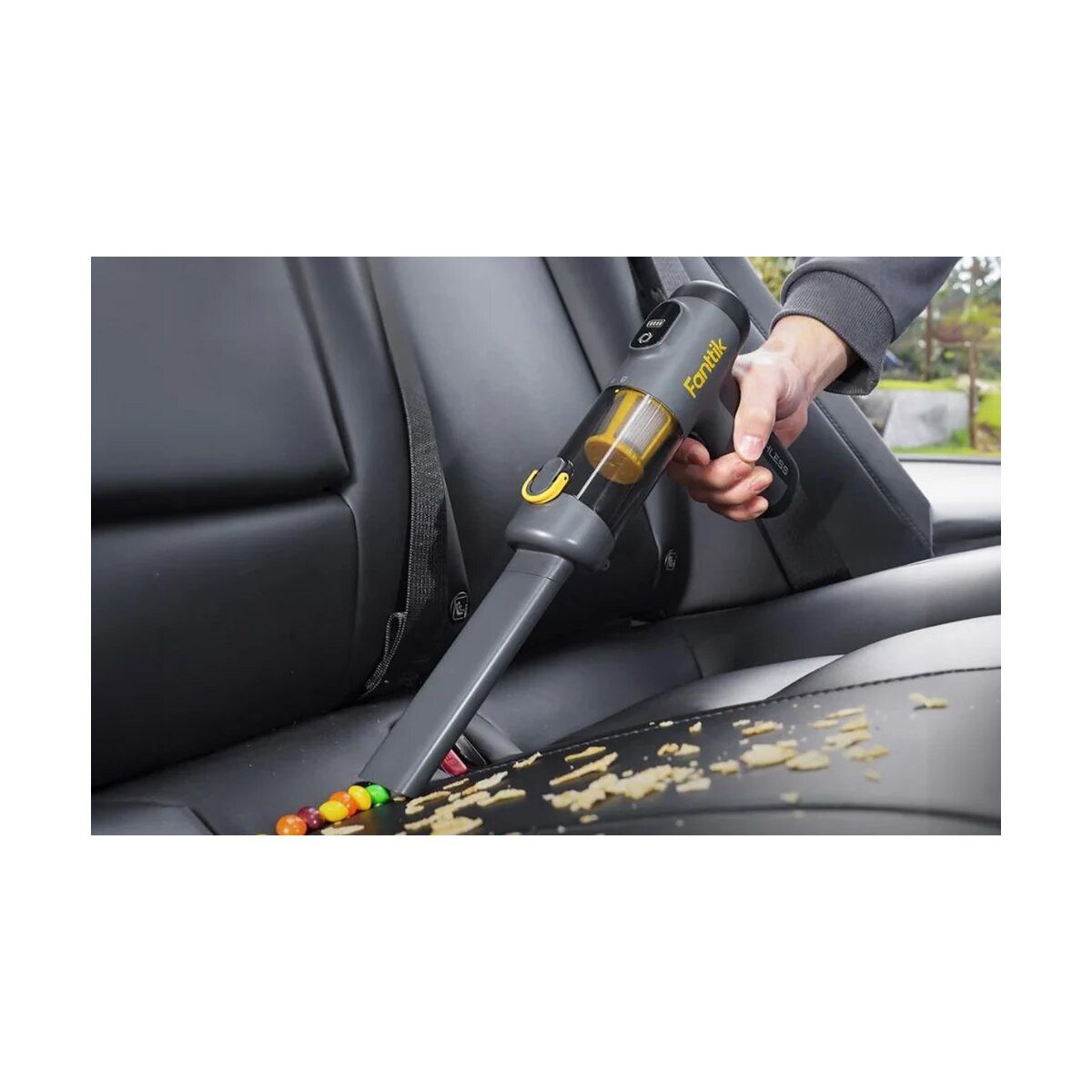 Fanttik Handstaubsauger Fanttik Slim V9 Mix kabelloser tragbarer Autostaubsauger