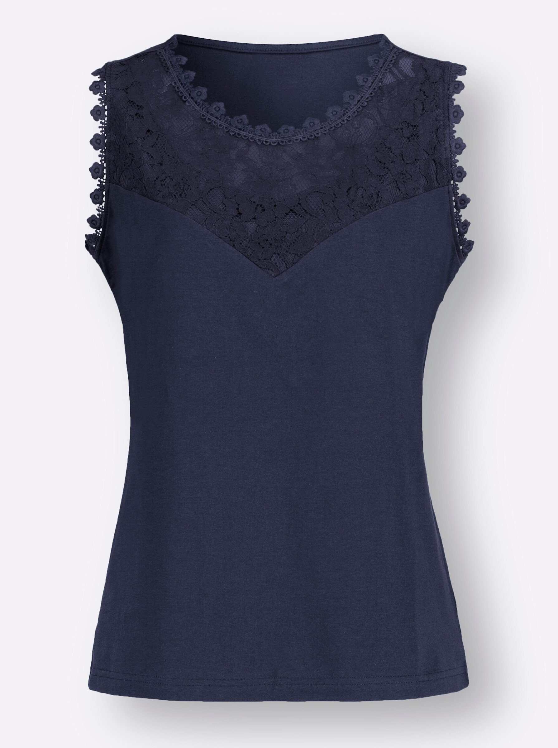 Sieh an! Shirttop Shirttop Ärmellos