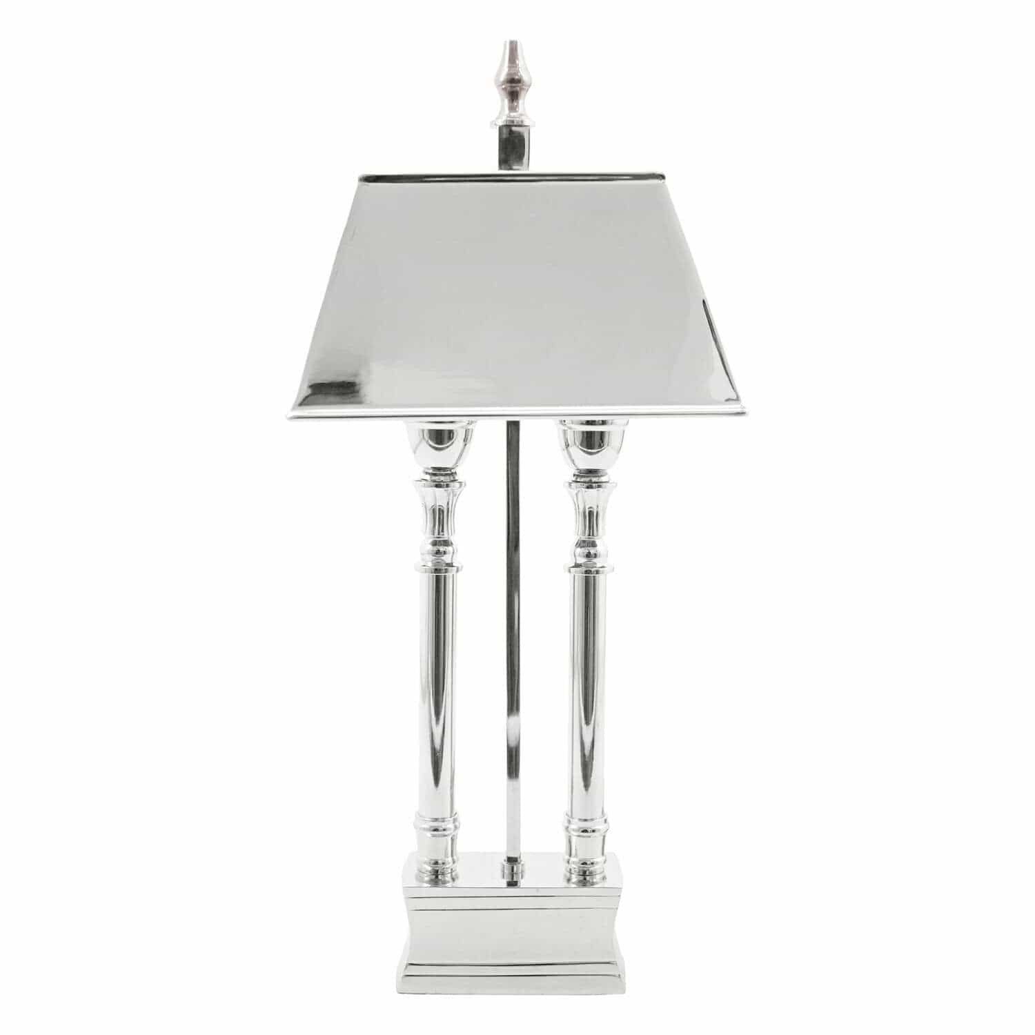 Mirabeau Tischleuchte Tischlampe Pantin silber