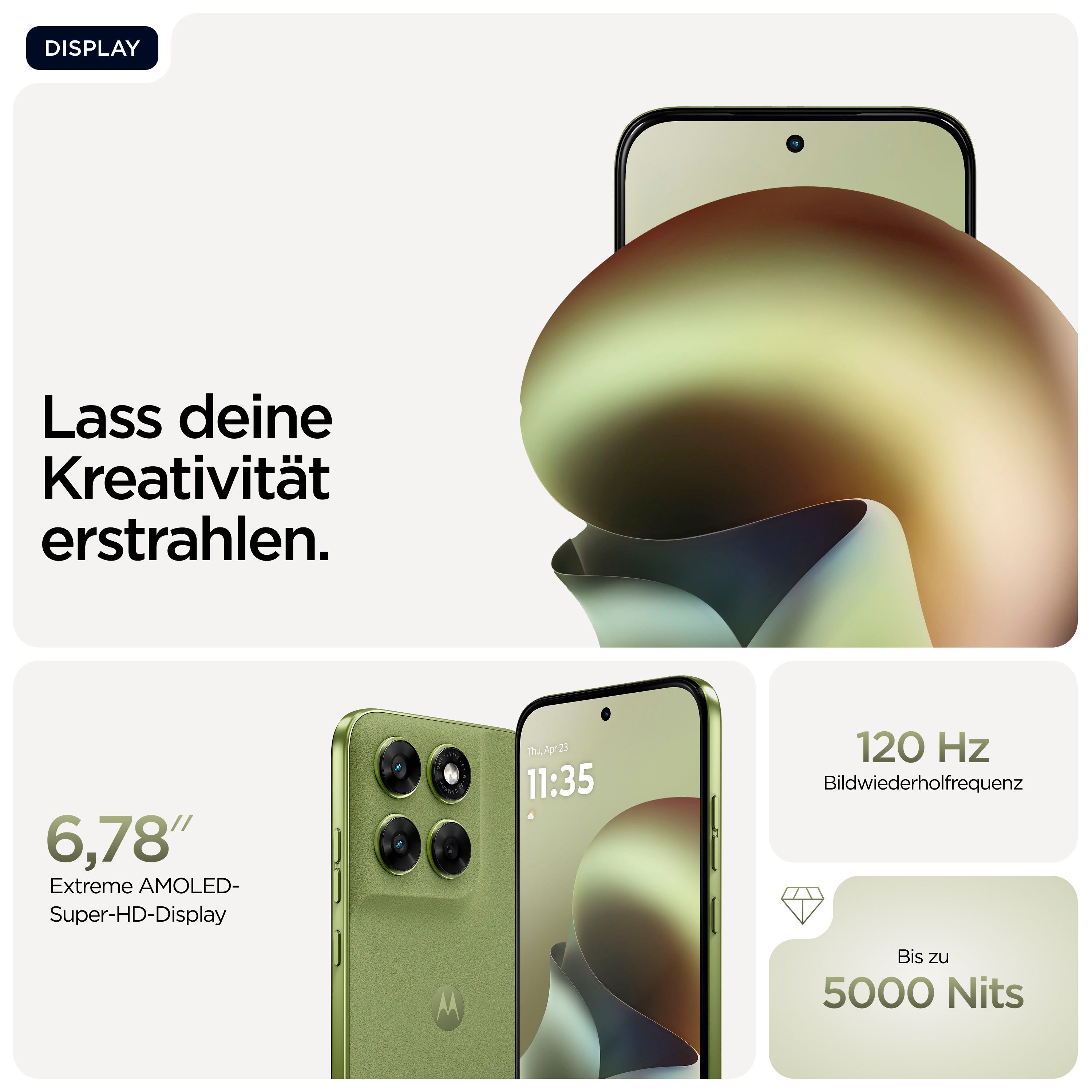 Motorola moto g67 Smartphone (17,22 cm/6,78 Zoll, 256 GB Speicherplatz, 50 MP Kamera) – Bild 3 von 5