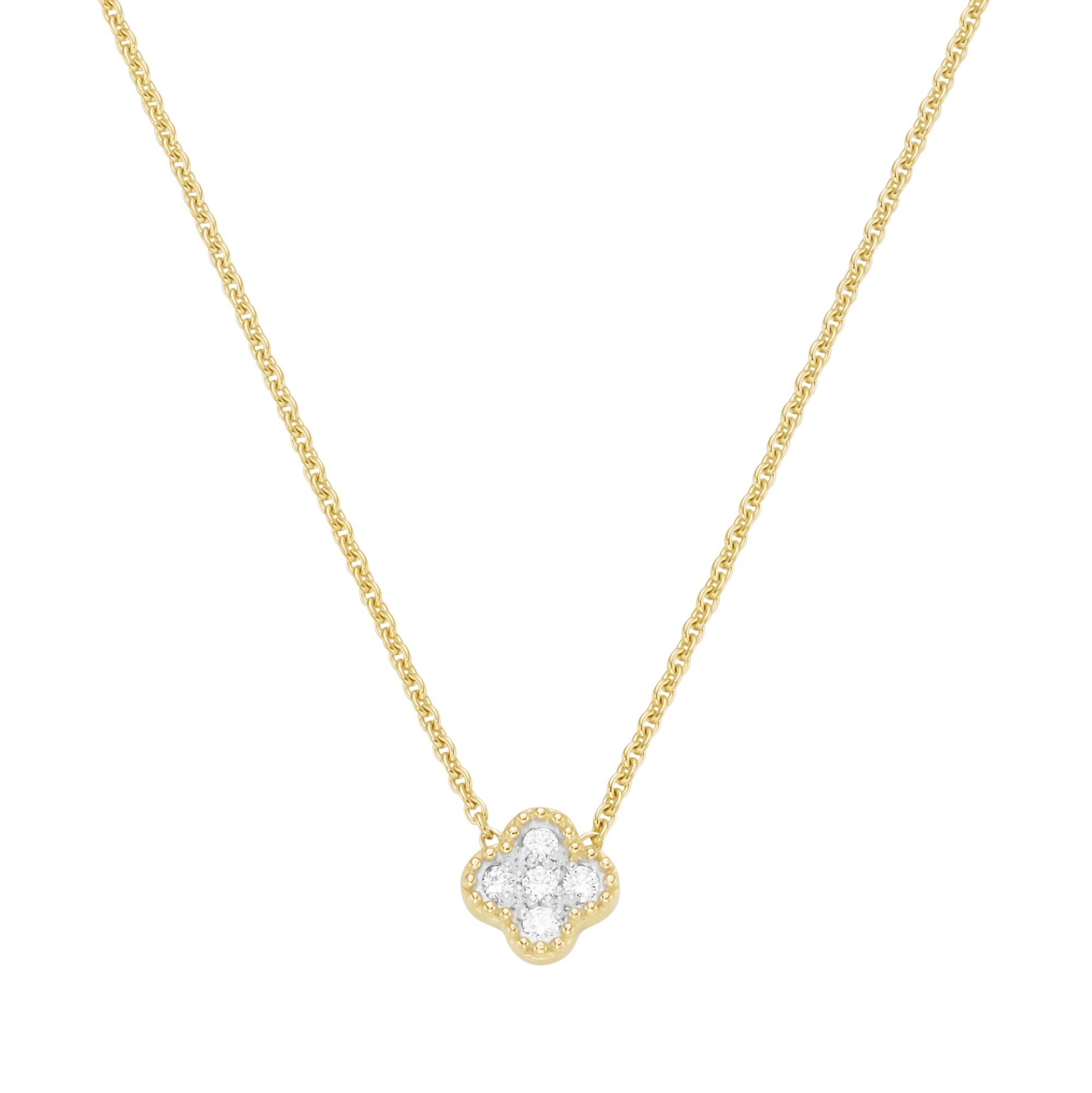 Luigi Merano Collier Mittelteil Blüte, mit günstig online kaufen