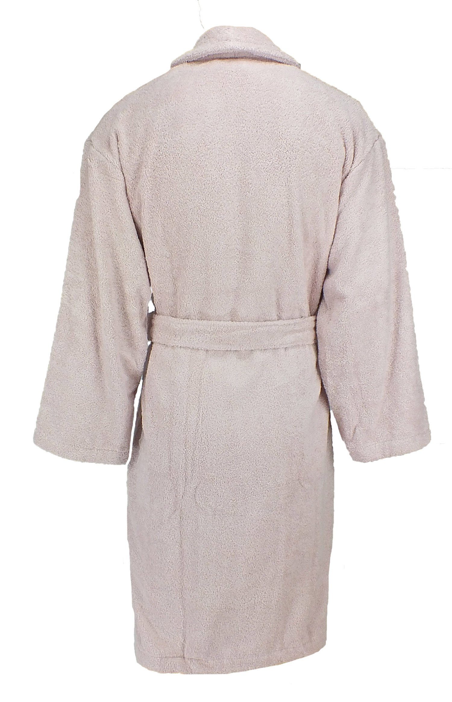Sorema Unisex-Bademantel Unisex Bademantel, Langform, Walkfrottier, günstig online kaufen