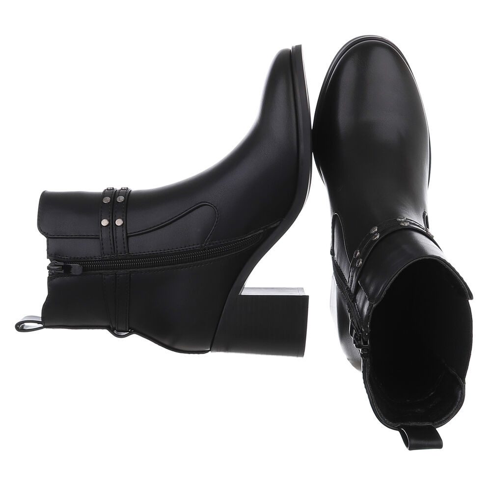 Ital-Design Modischer Stiefel mit Nieten und günstig online kaufen