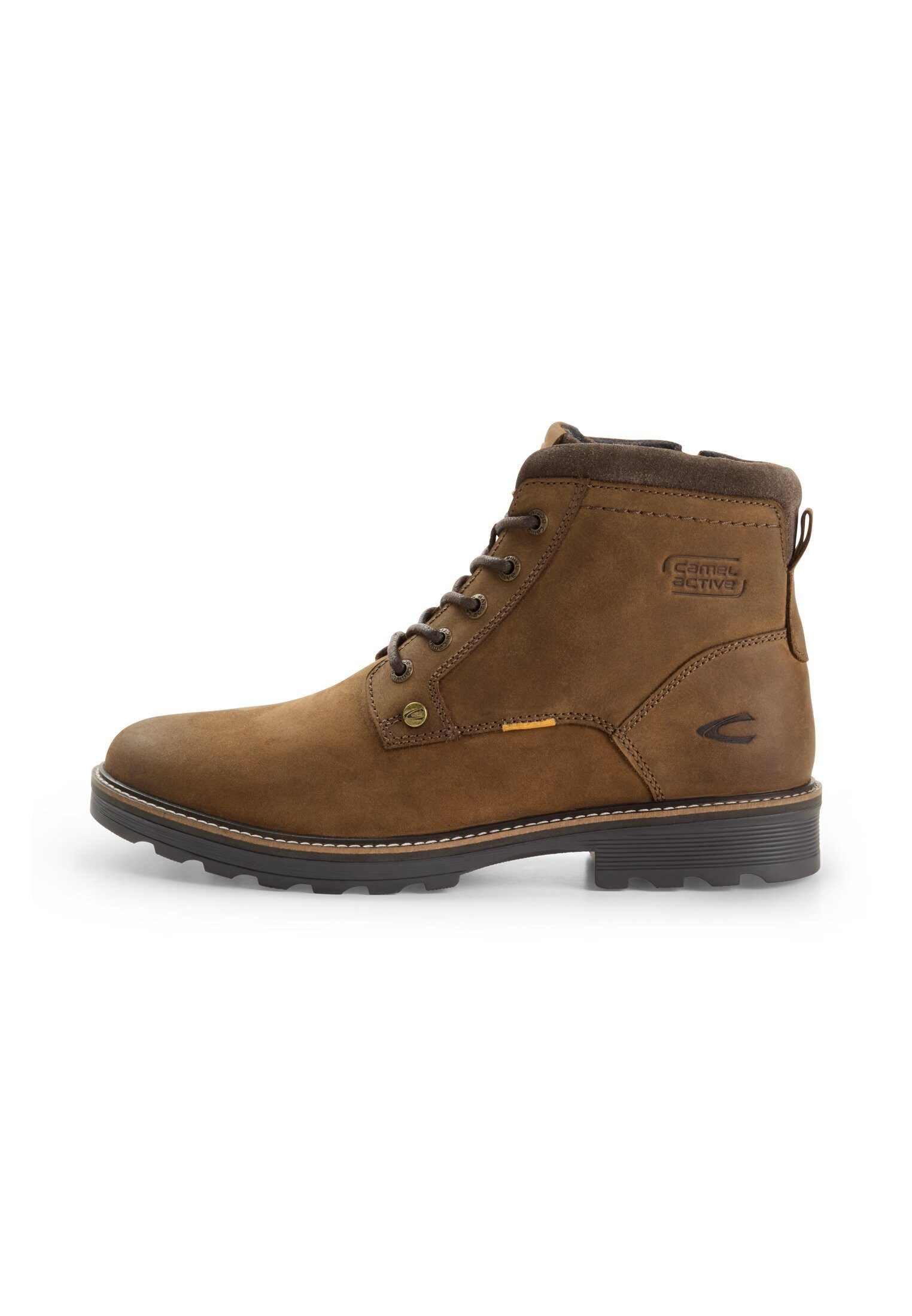 camel active Boot aus echtem Leder Schnürschuh günstig online kaufen