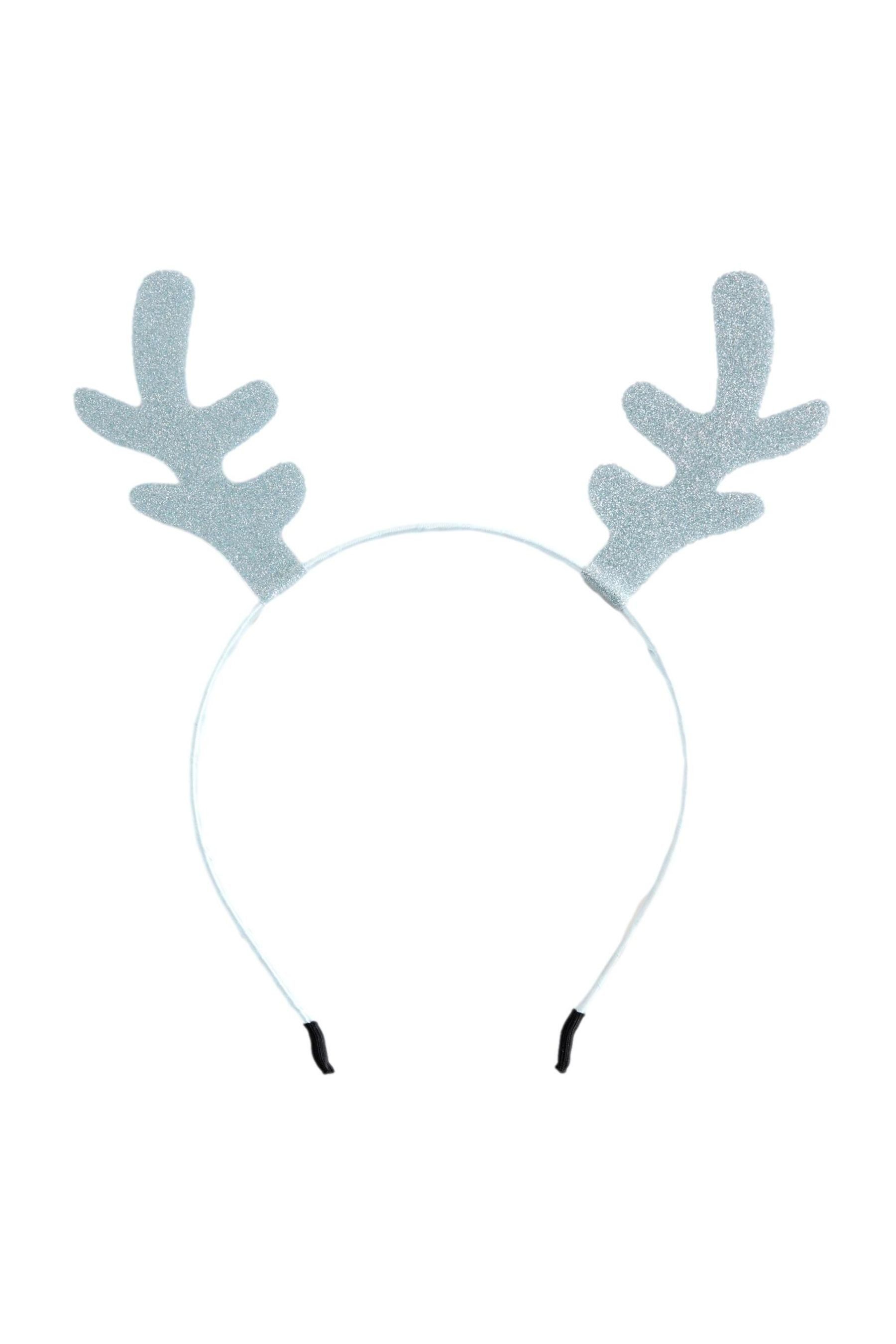 Next Haarreif Glitzerhaarreif mit Rentiergeweih