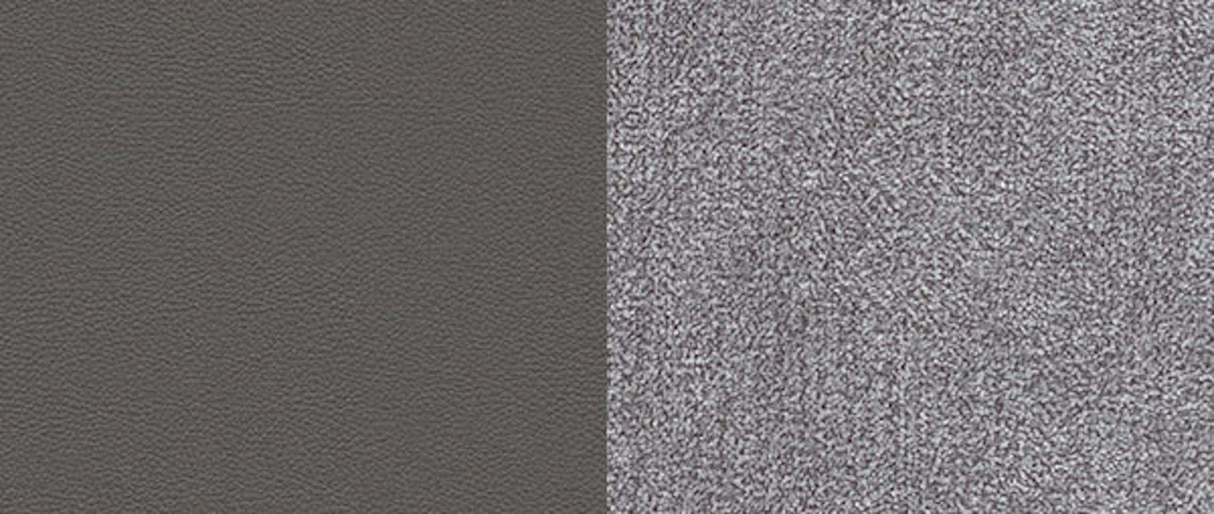 Bardo, Ecksofa / wählbar Farbe und grau Schlaffunktion mit 235cm anthrazit & Feldmann-Wohnen Bettkasten Ausführung
