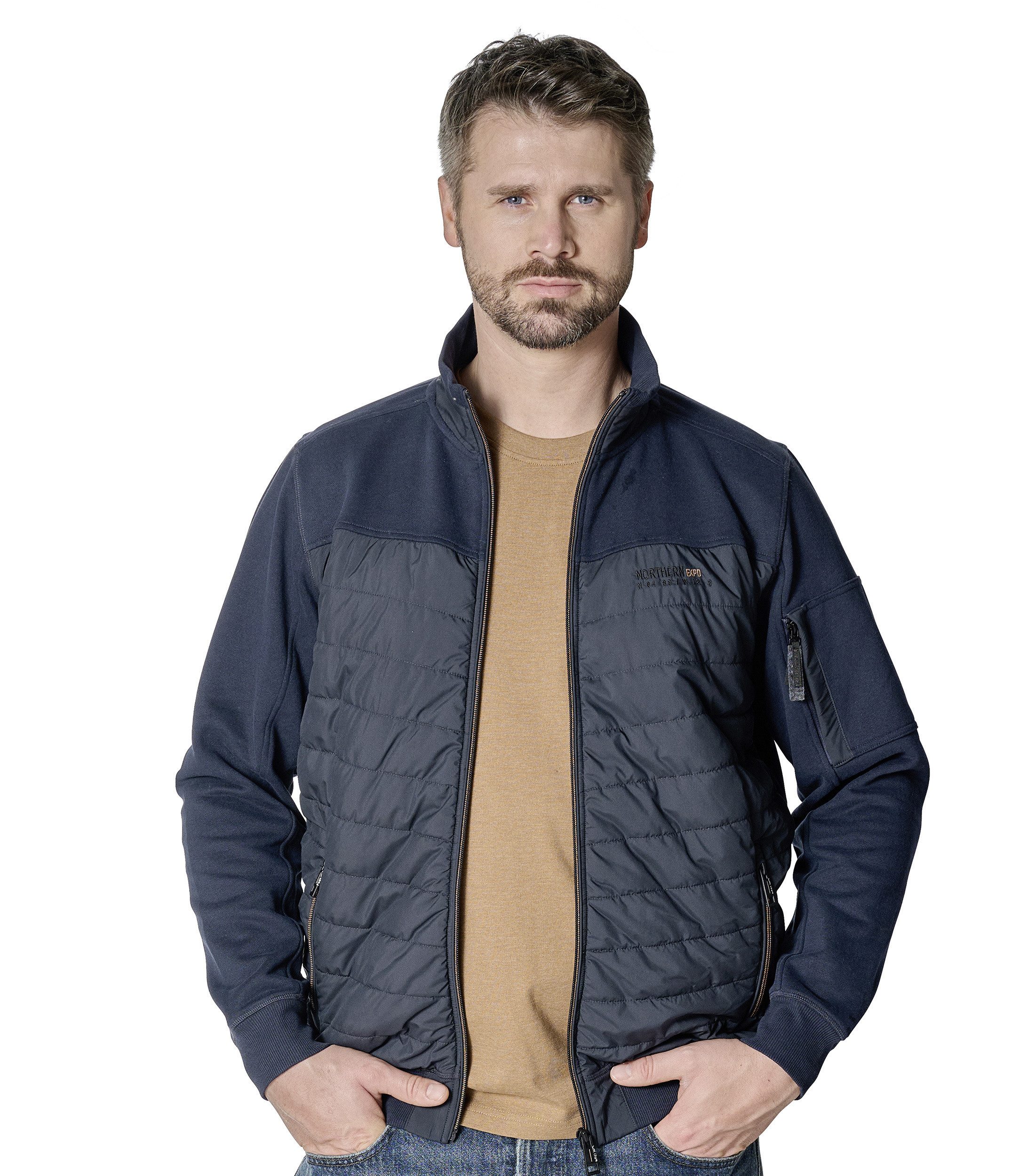 Sweatjacke CASAMODA Sweatjacke uni