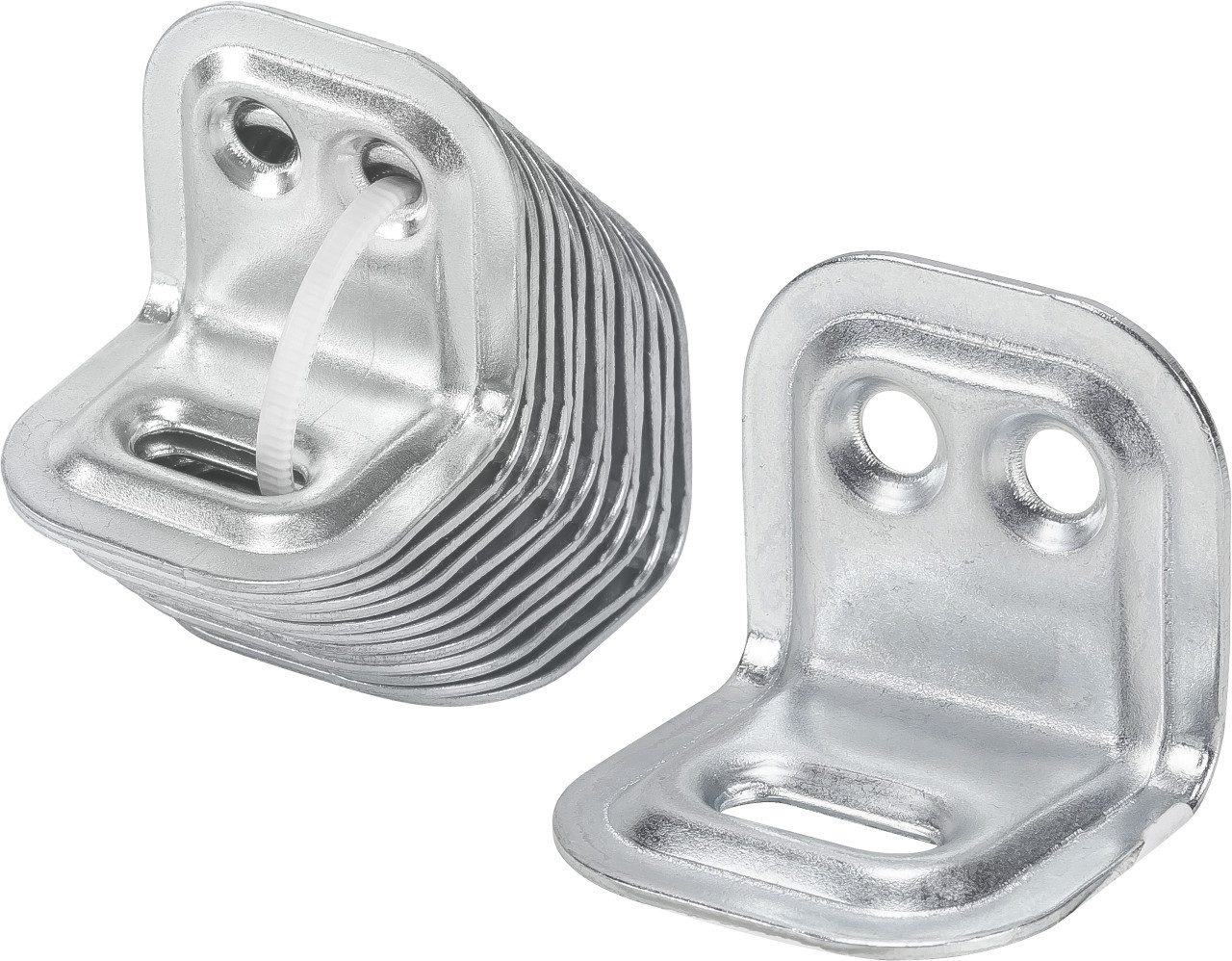 Thumbnail - Vormann Winkelverbinder Vormann Verstellwinkel verzinkt 25 x 30 mm