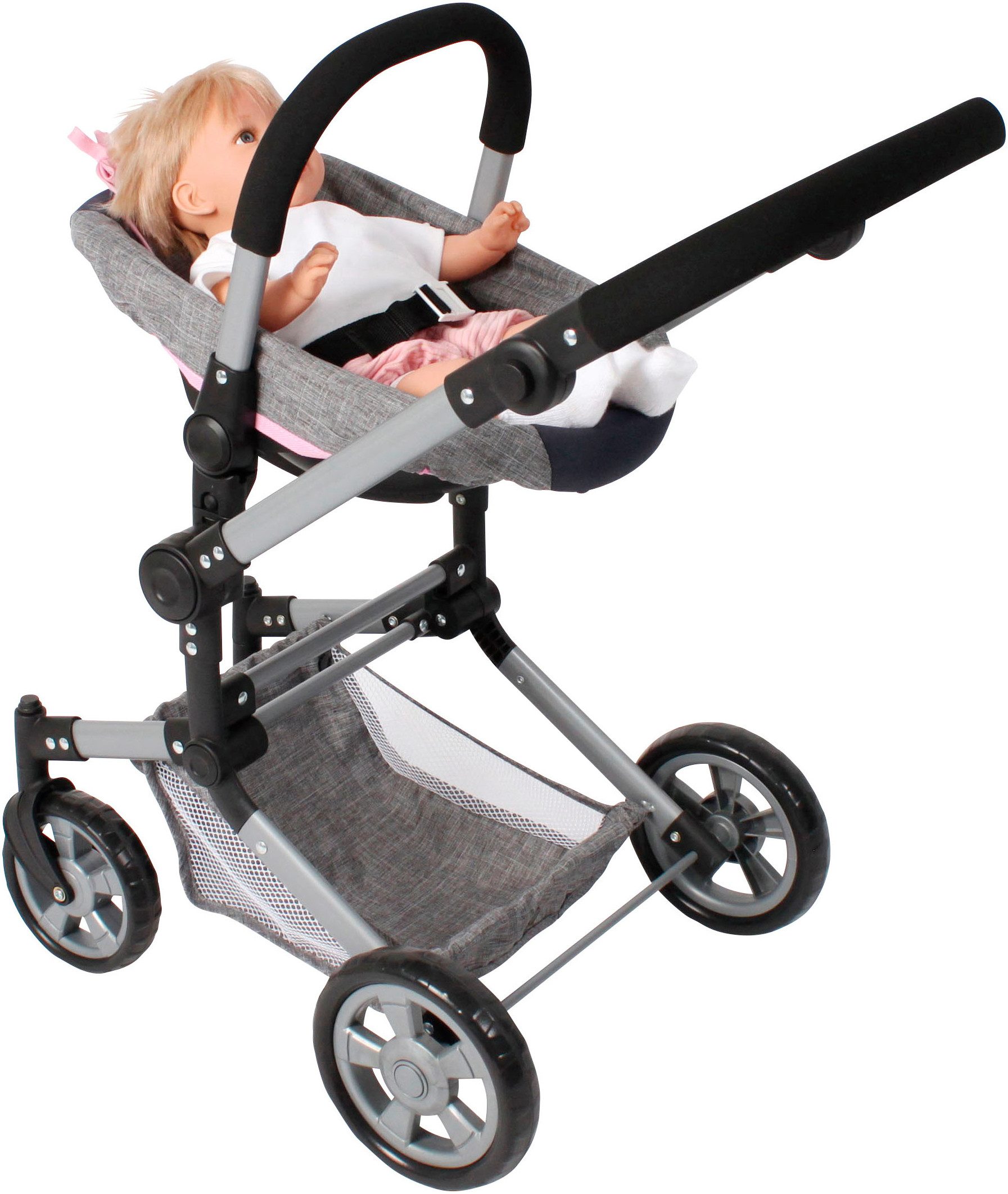 CHIC2000 Puppen Autositz mit Adapter, passend für Puppenwagen Mika, Nele, Jara, Linus und Linus Duo