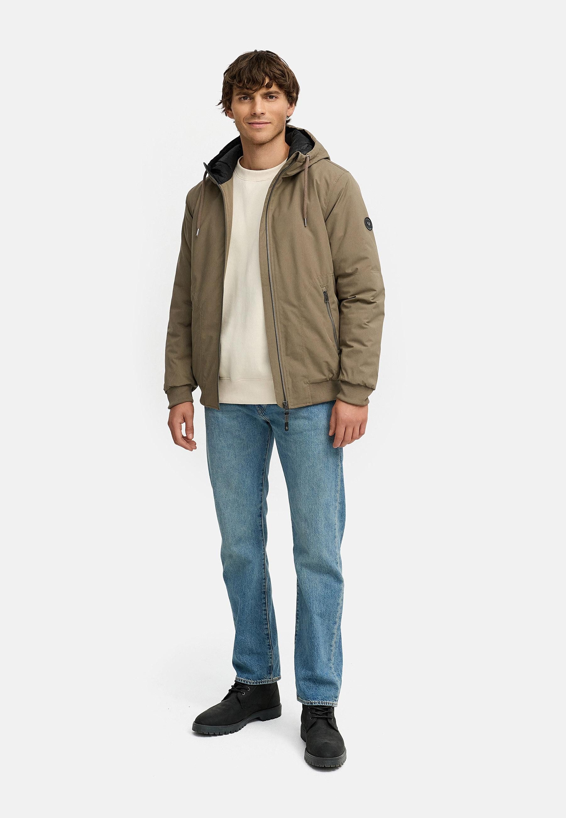 Ragwear Winterjacke Stuartt YOUMODO Wasserdichte Outdoorjacke mit verstellbarer Kapuze