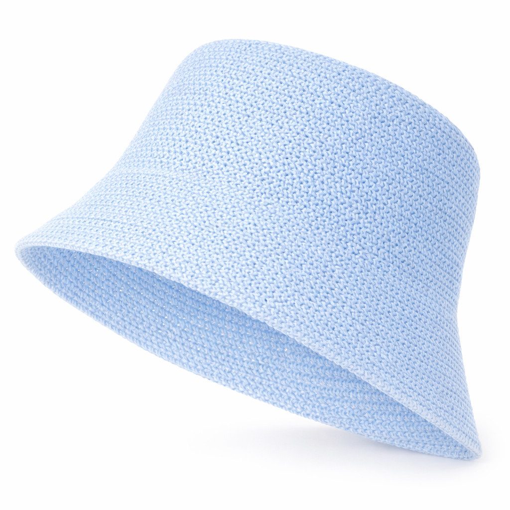 ZUKUNFTSENKEL Fischerhut aus Papierstroh – Leichter Sommerhut mit breiter Krempe (Sonnenschutz, Damen, Herren) Anglerhut Bucket Hat