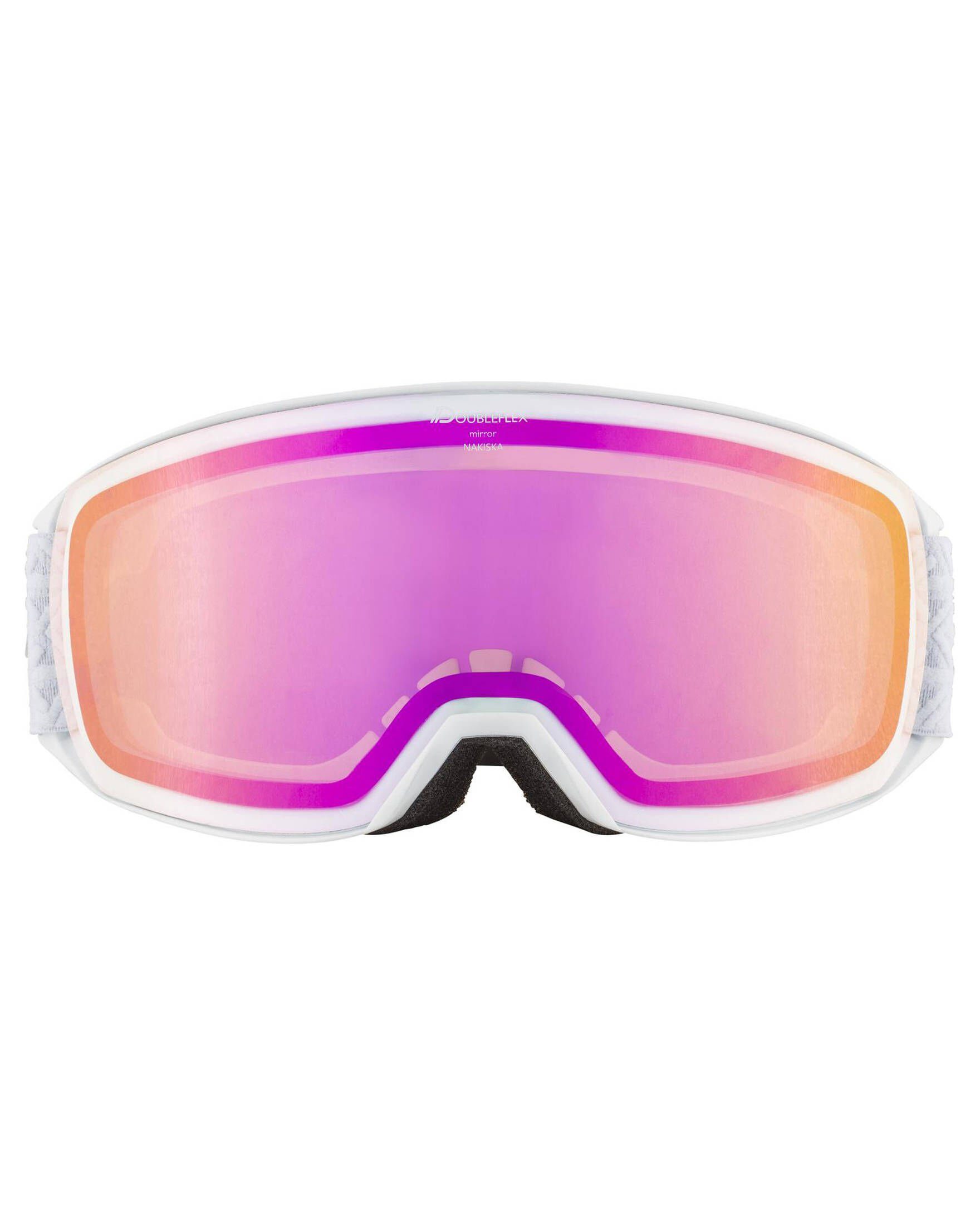 2 Karo Skibrille/Snowboardbrille Alpina Sports Skibrille (811) Q-LITE NAKISKA
