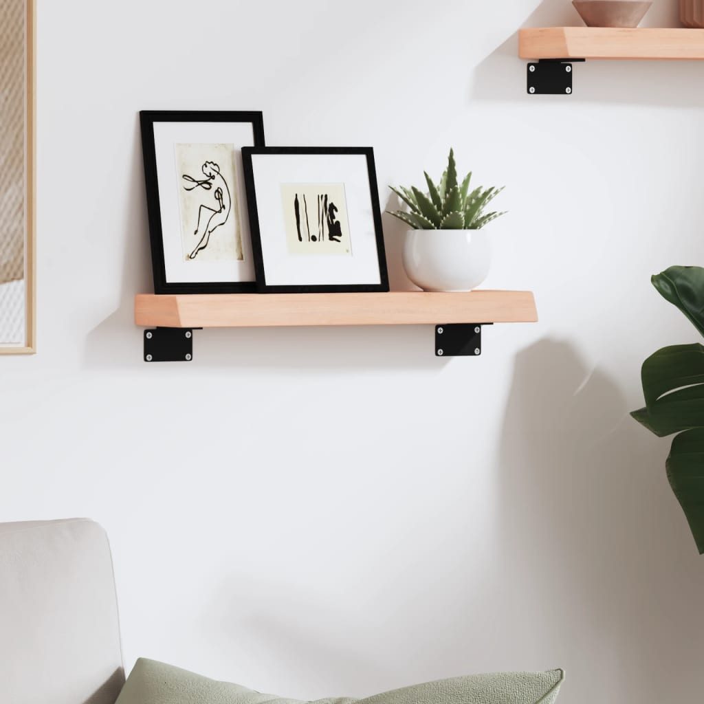 vidaXL Regal Wandregal 40x10x4 cm Massivholz günstig online kaufen