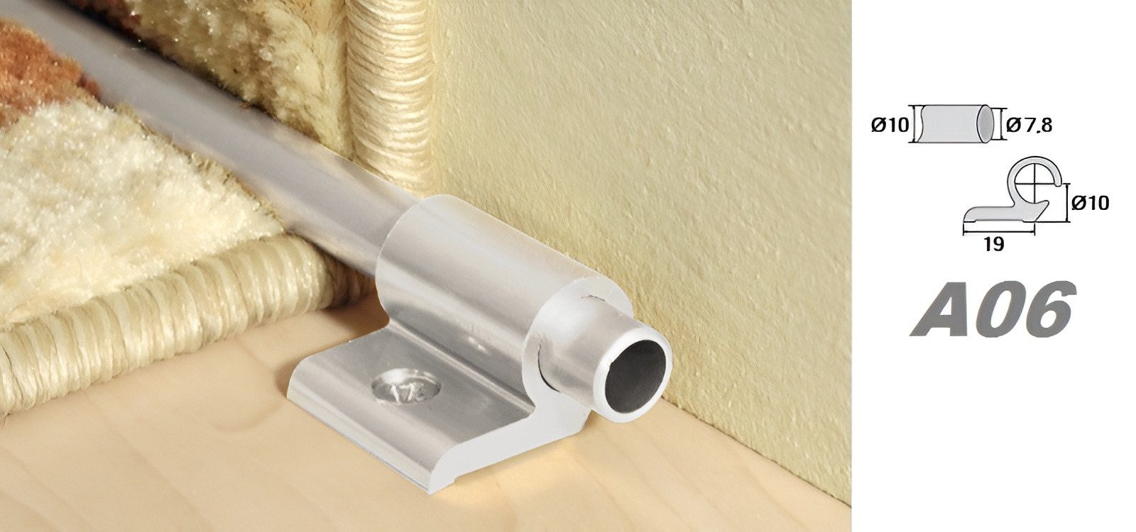 Effector Treppenläuferstange A06 (elegante Teppichstangen aus günstig online kaufen