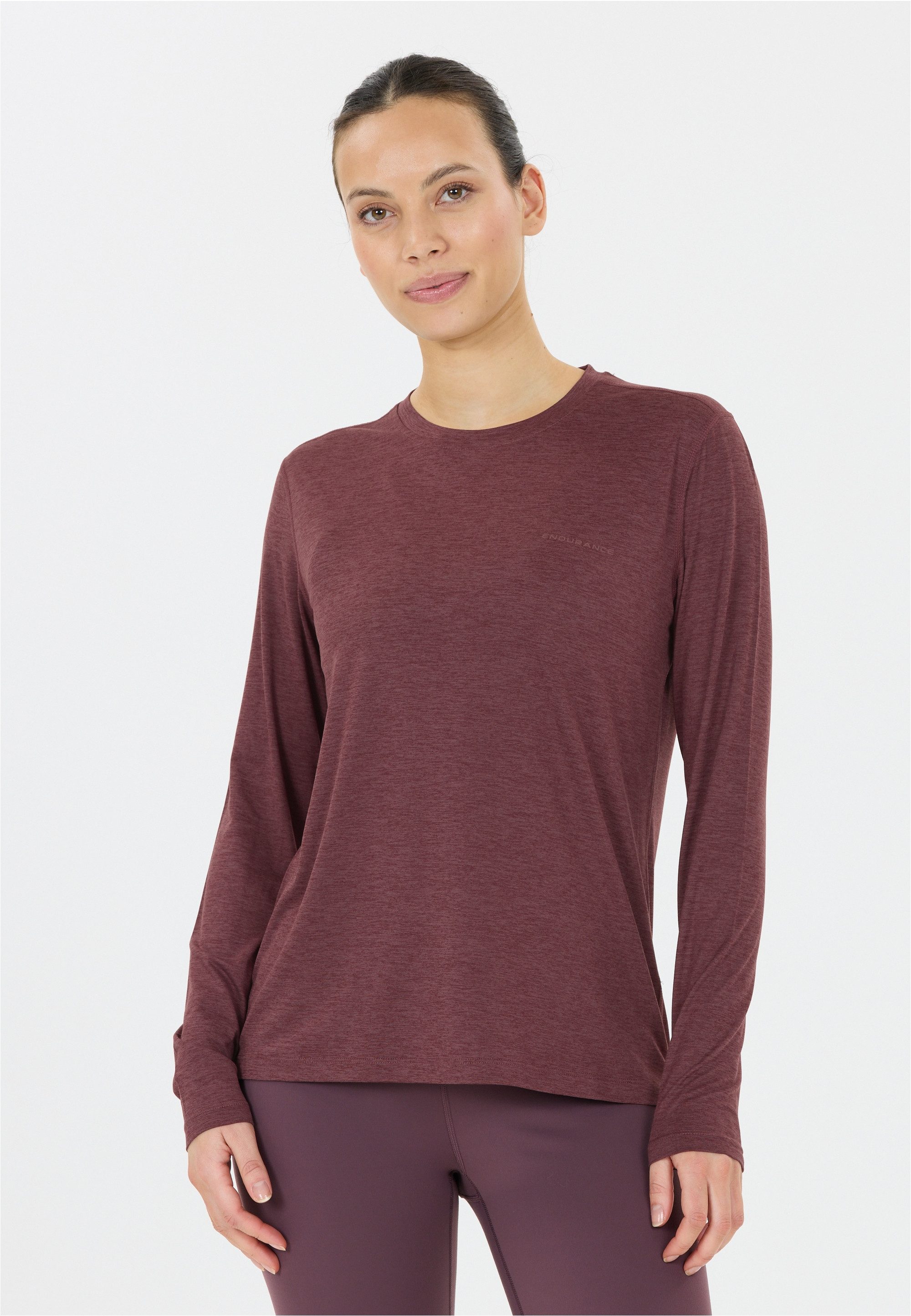ENDURANCE Langarmshirt Alvaly mit 4-Wege-Stretch und günstig online kaufen