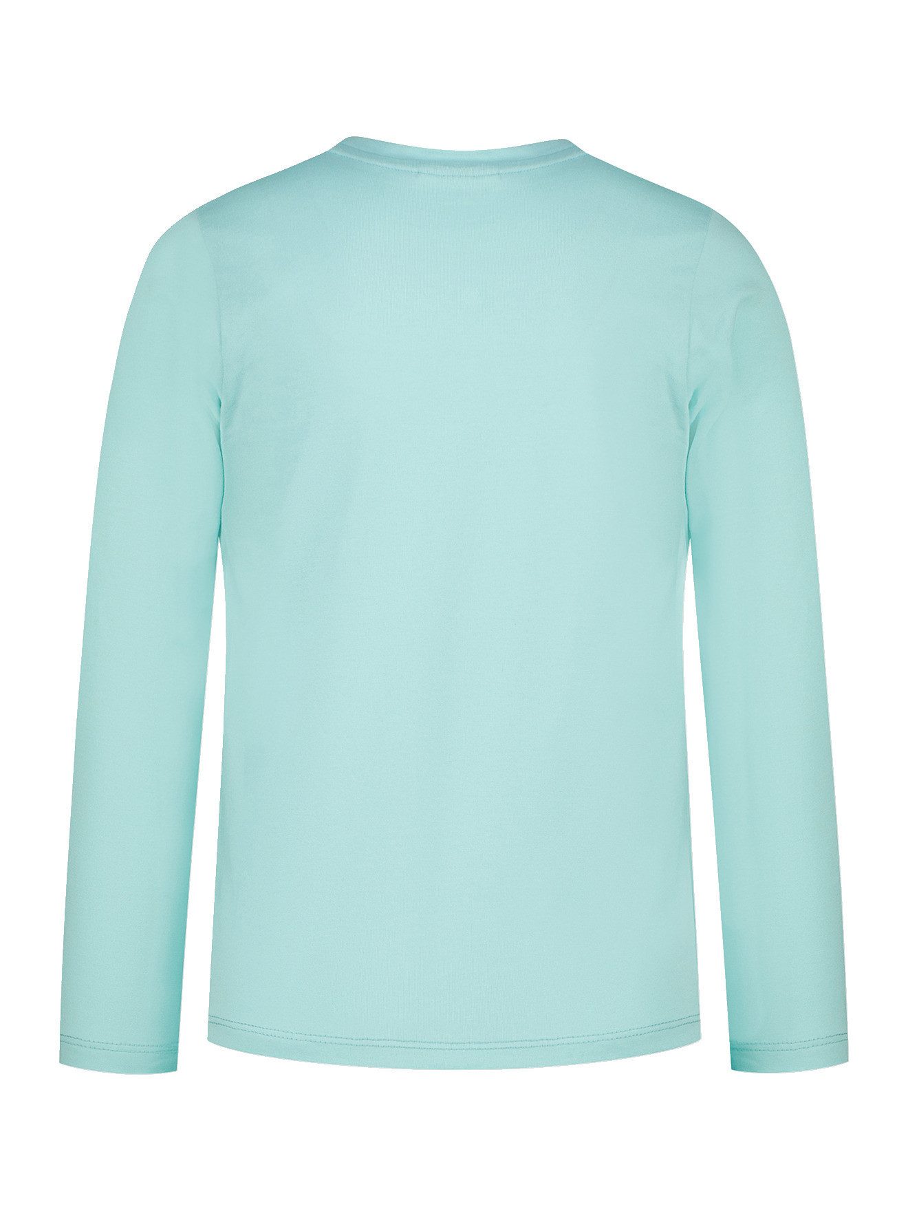 SALT AND PEPPER Langarmshirt Langarmshirt mit Pferde-Applikation Mädchen