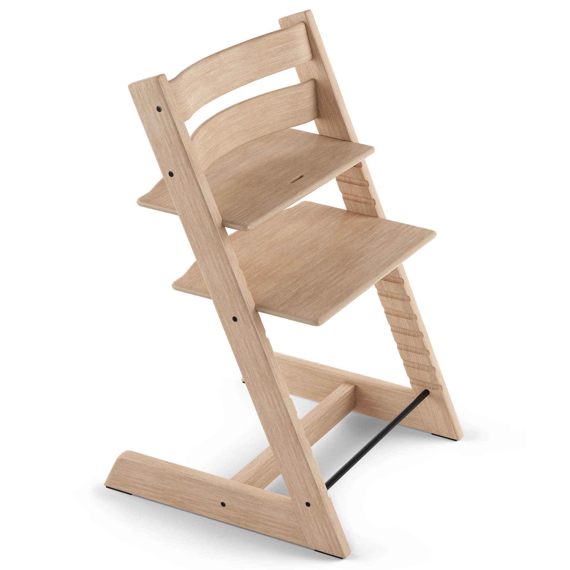 an Hochstuhl, Stokke Geburt Oak Esstisch, Natural TRAPP am Erwachsenenalter verstellbarer mitwachsender ins bis Begleiter von Hochstuhl und Lebenslanger Kinderhochstuhl, TRIPP