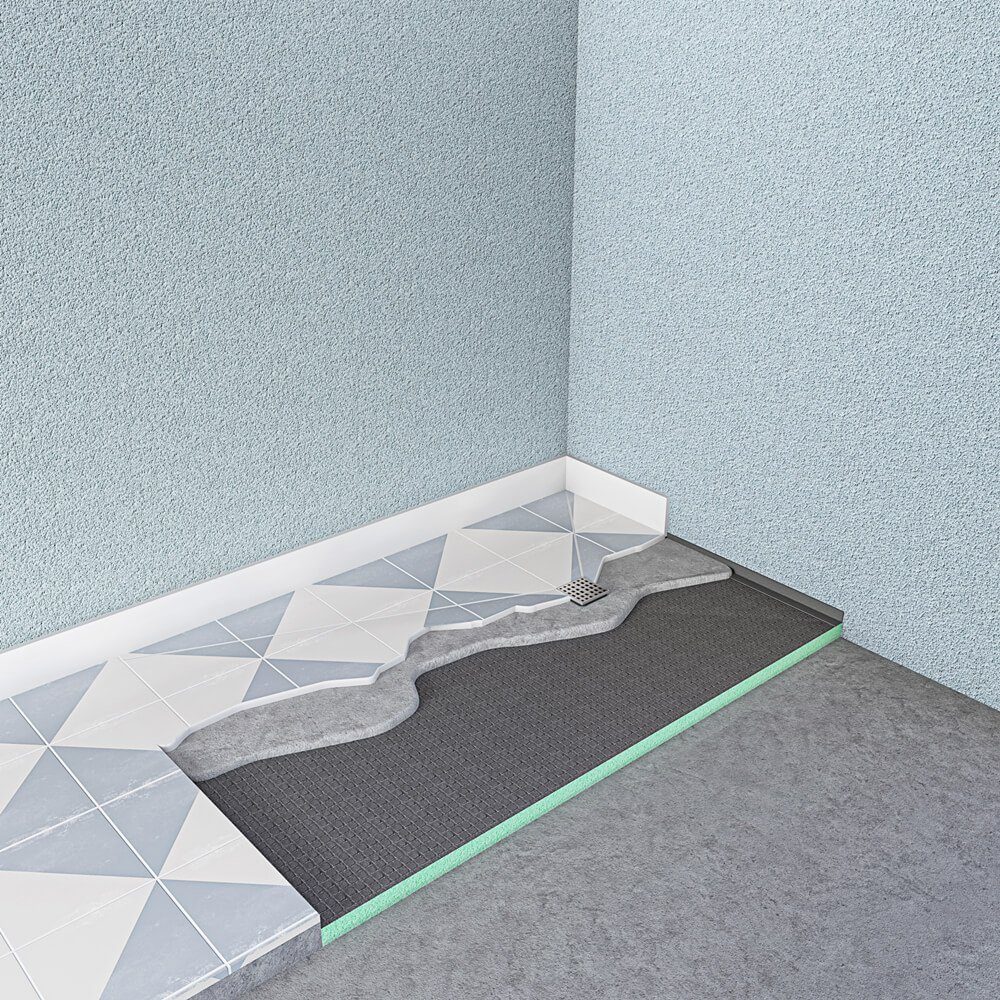 duschspa Duschwanne 4cm XPS Bauplatte Duschtasse + Ablaufgarnitur + Ablaufs günstig online kaufen